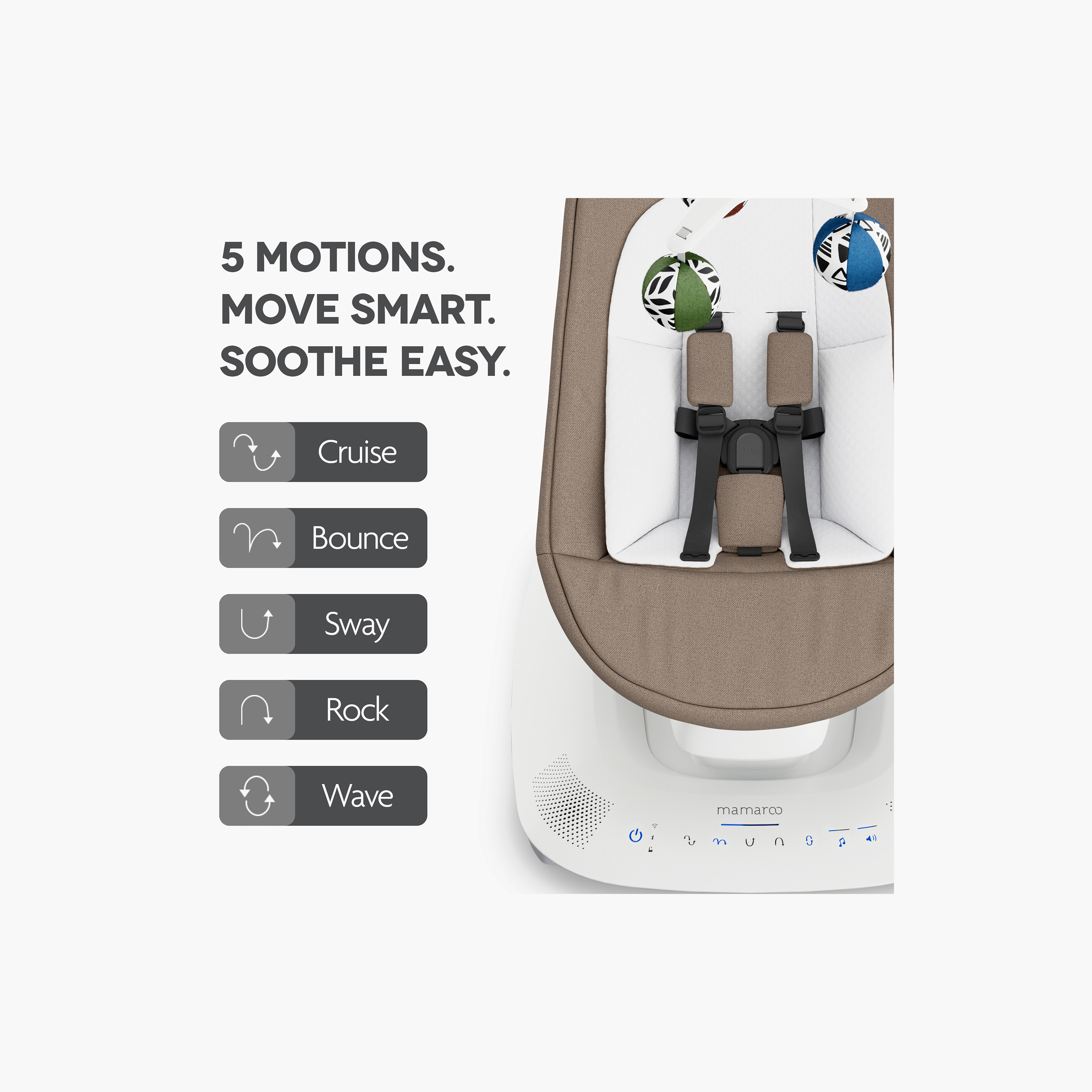 UPPAbaby Mamaroo Rocker with Multi Reclining Positions-baby-infantactivity-rockers-image-4