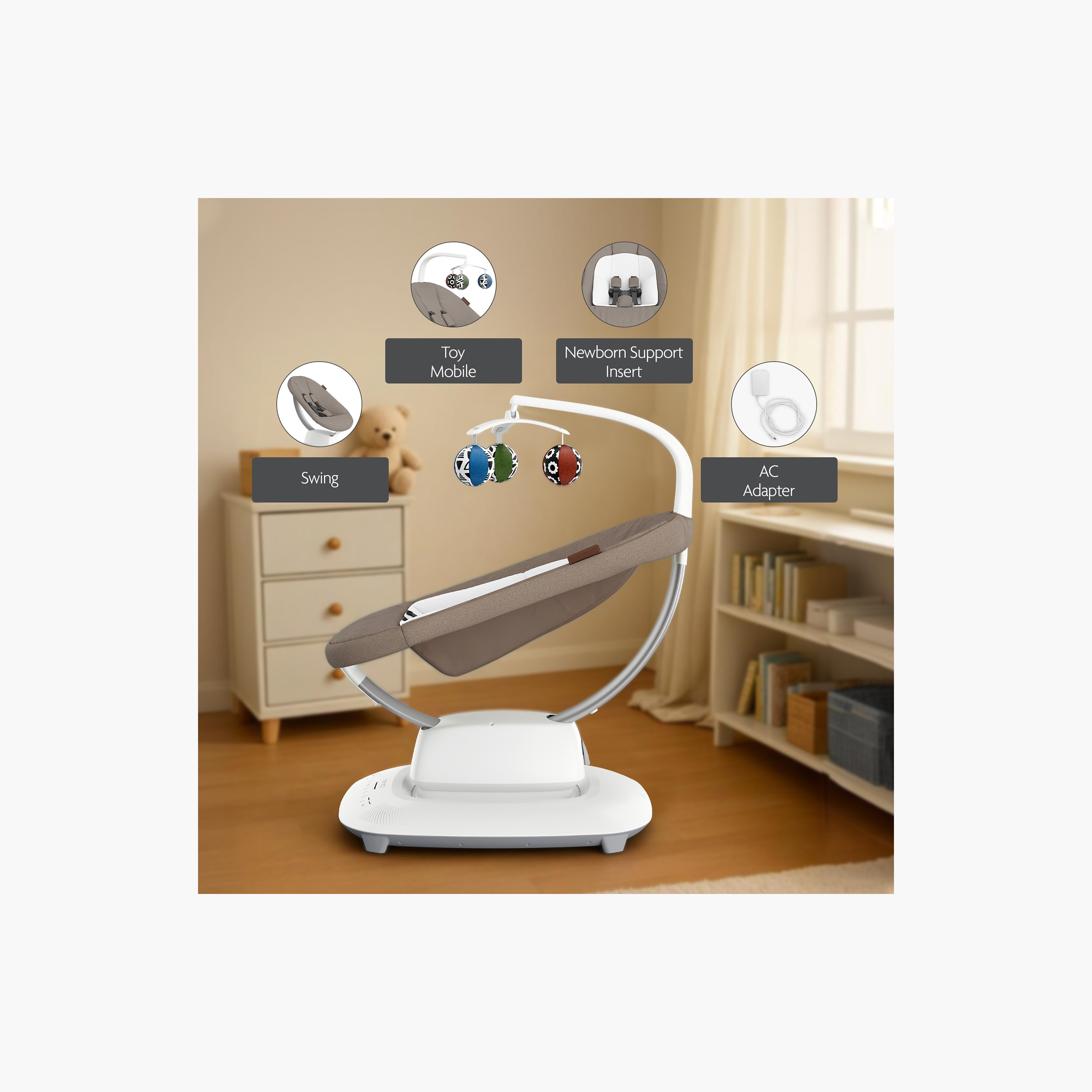 UPPAbaby Mamaroo Rocker with Multi Reclining Positions-baby-infantactivity-rockers-image-5
