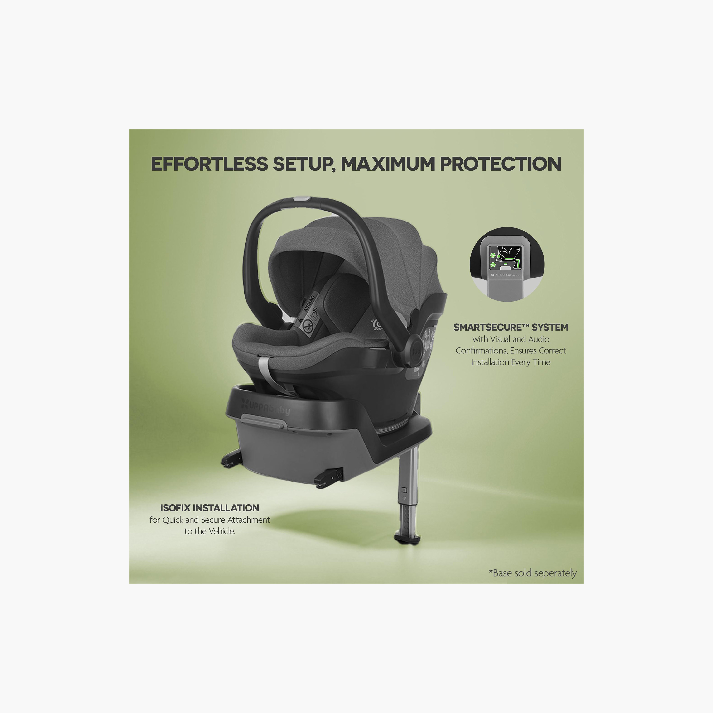 UPPAbaby Mesa I Size Infant Car Seat with Storage Pocket and Installation System-baby-gear-carseats-image-5