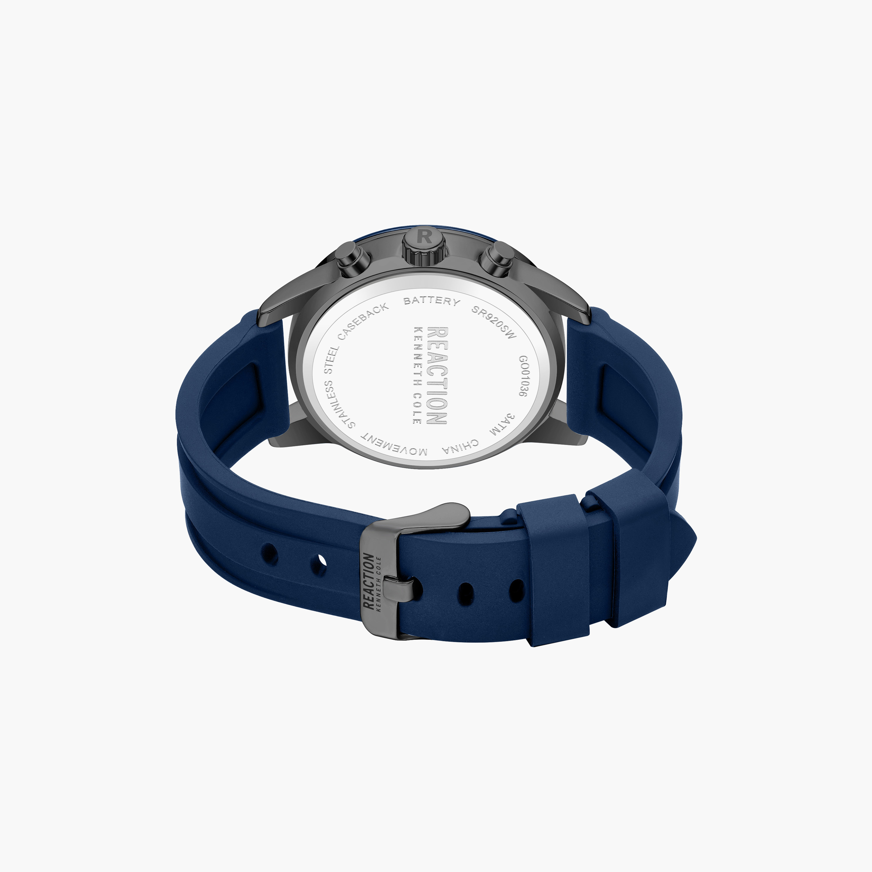 Kenneth Cole Men's Blue Round 45 MM Chronograph Watch | KRWGO0103603-men-watchesandjewellery-watches-image-3