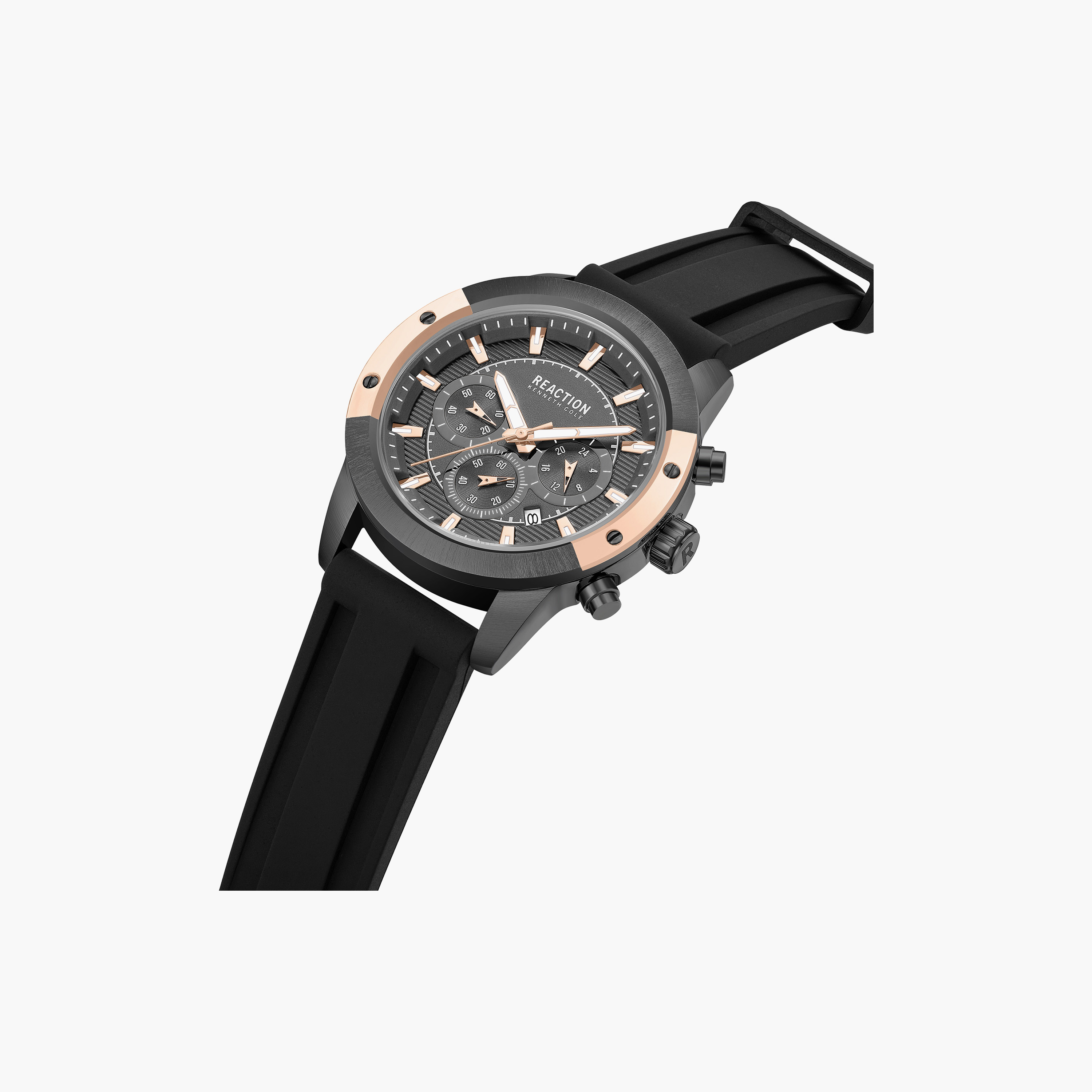 Kenneth Cole Men's Grey Round 45 MM Chronograph Watch | KRWGO0103604-men-watchesandjewellery-watches-image-2