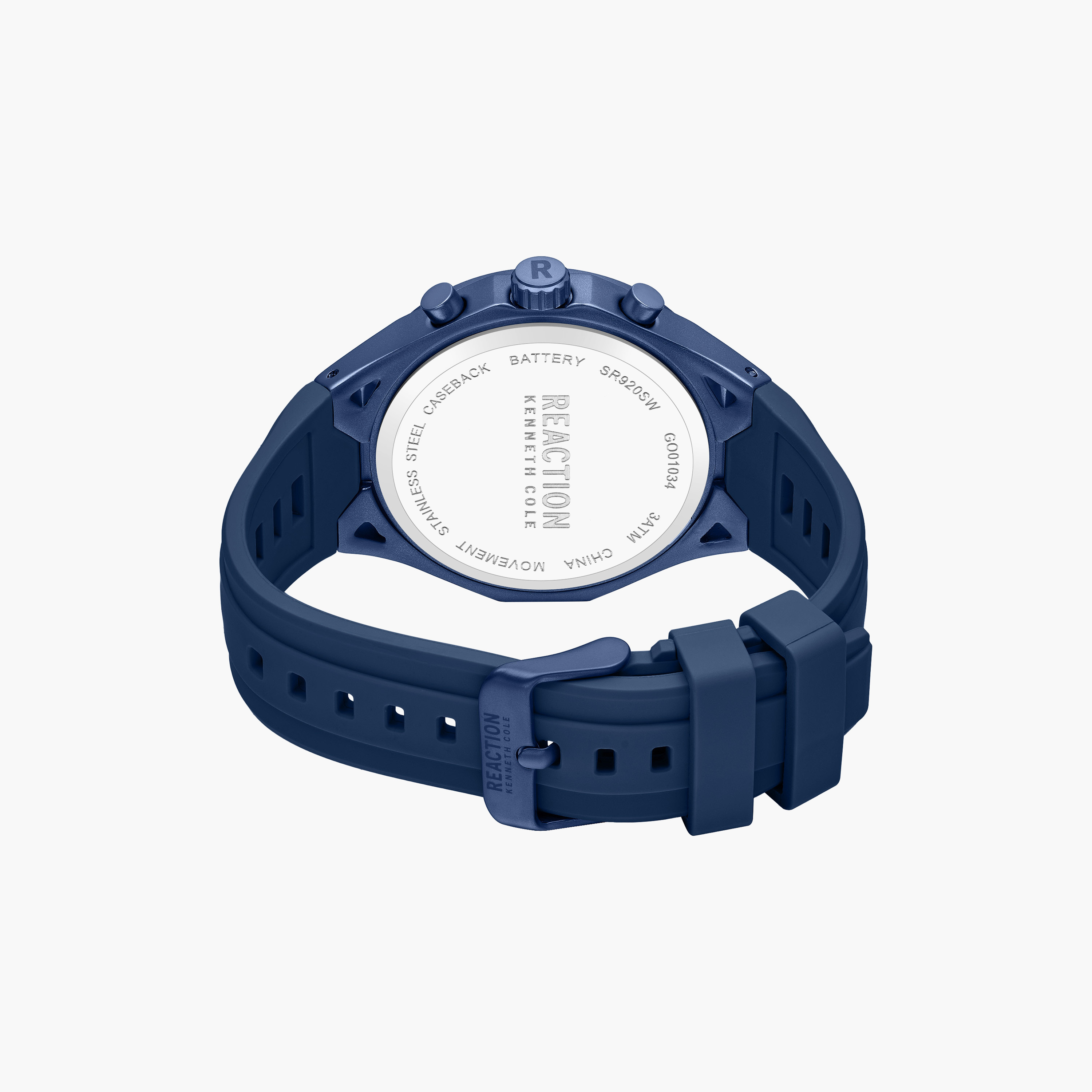 Kenneth Cole Men's Blue Round 45 MM Chronograph Watch | KRWGO0103404-men-watchesandjewellery-watches-image-3