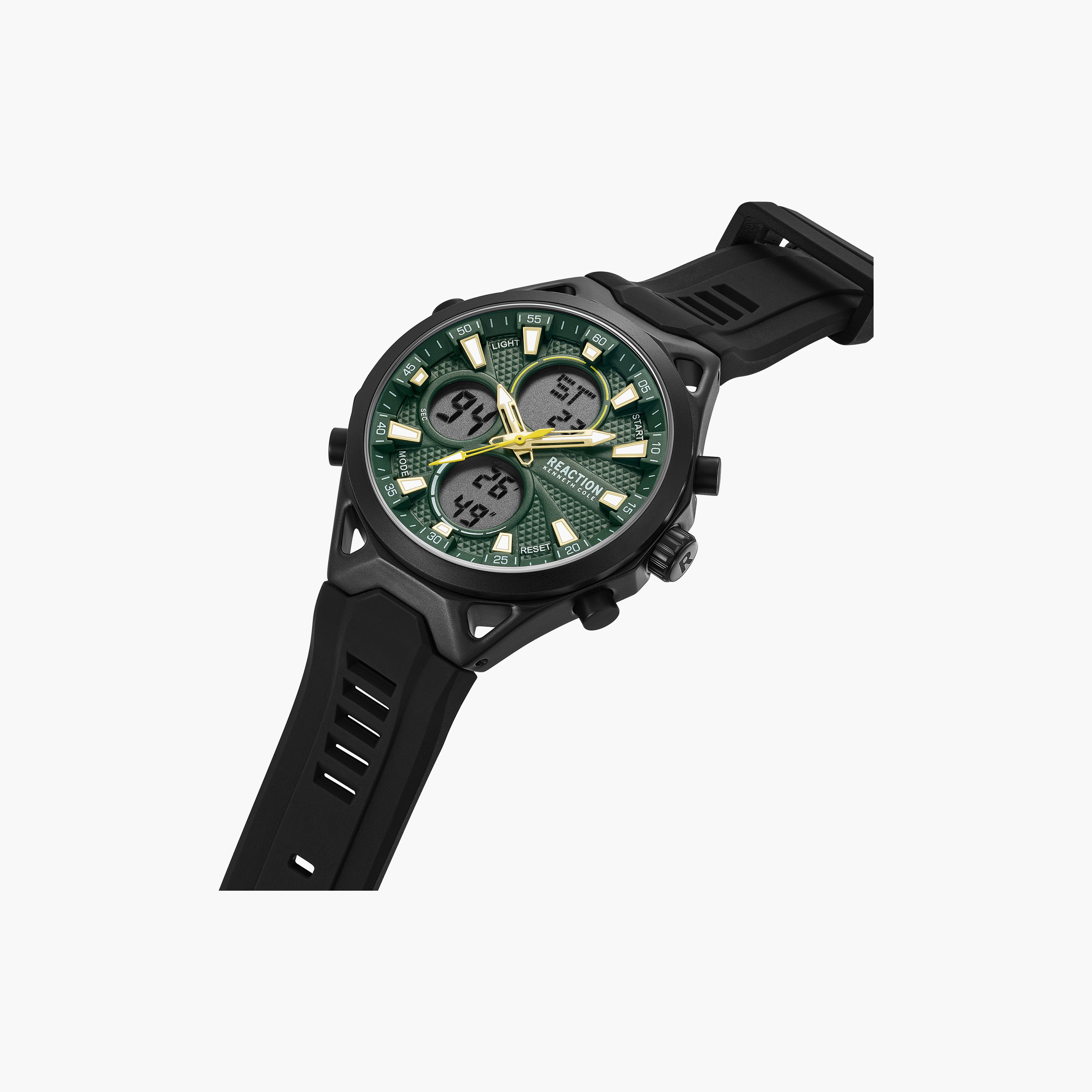 Kenneth Cole Men's Green Round 45 MM Analog/Digital Watch | KRWGP0103302-men-watchesandjewellery-watches-image-2