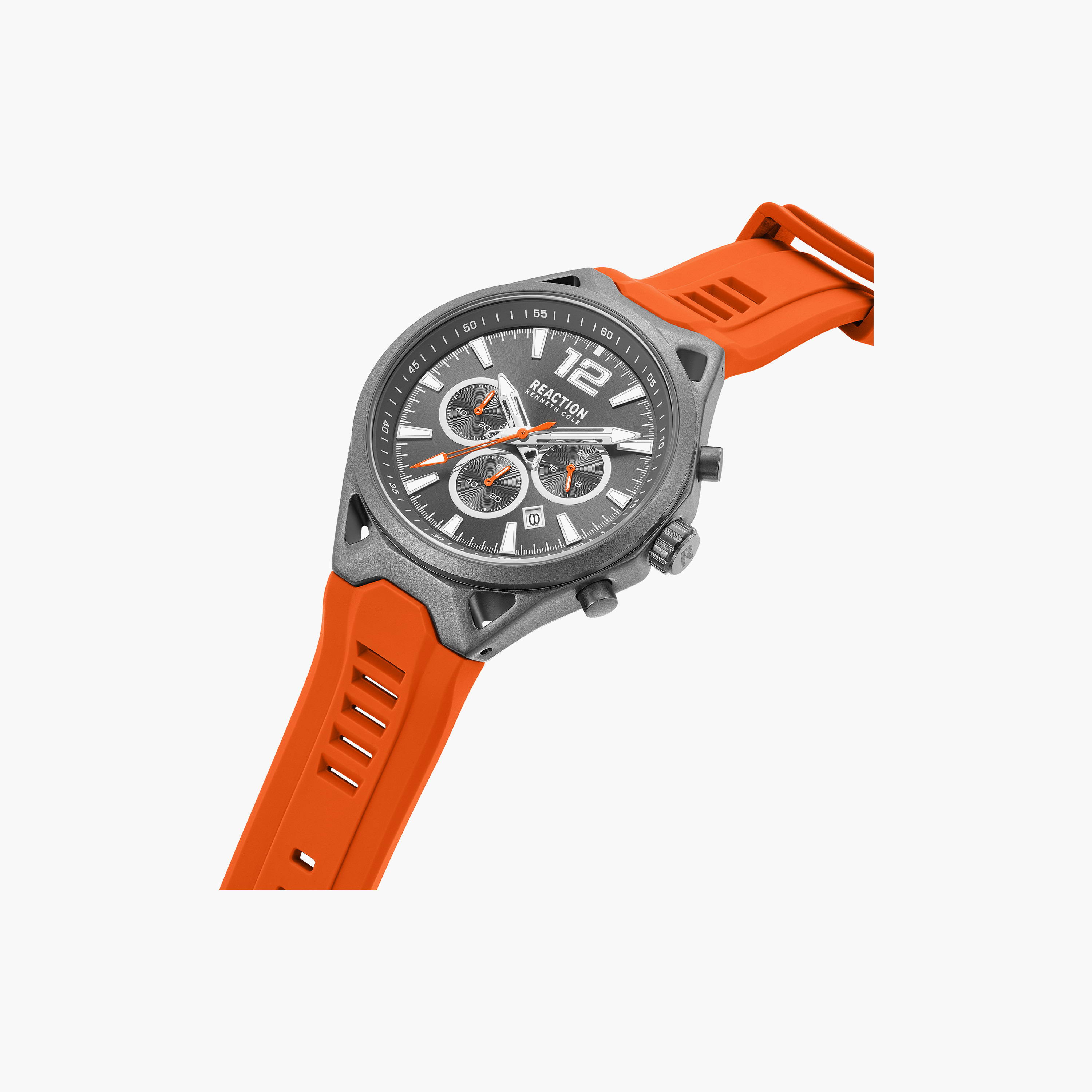 Kenneth Cole Men's Grey Round 45 MM Chronograph Watch | KRWGO0103403-men-watchesandjewellery-watches-image-2