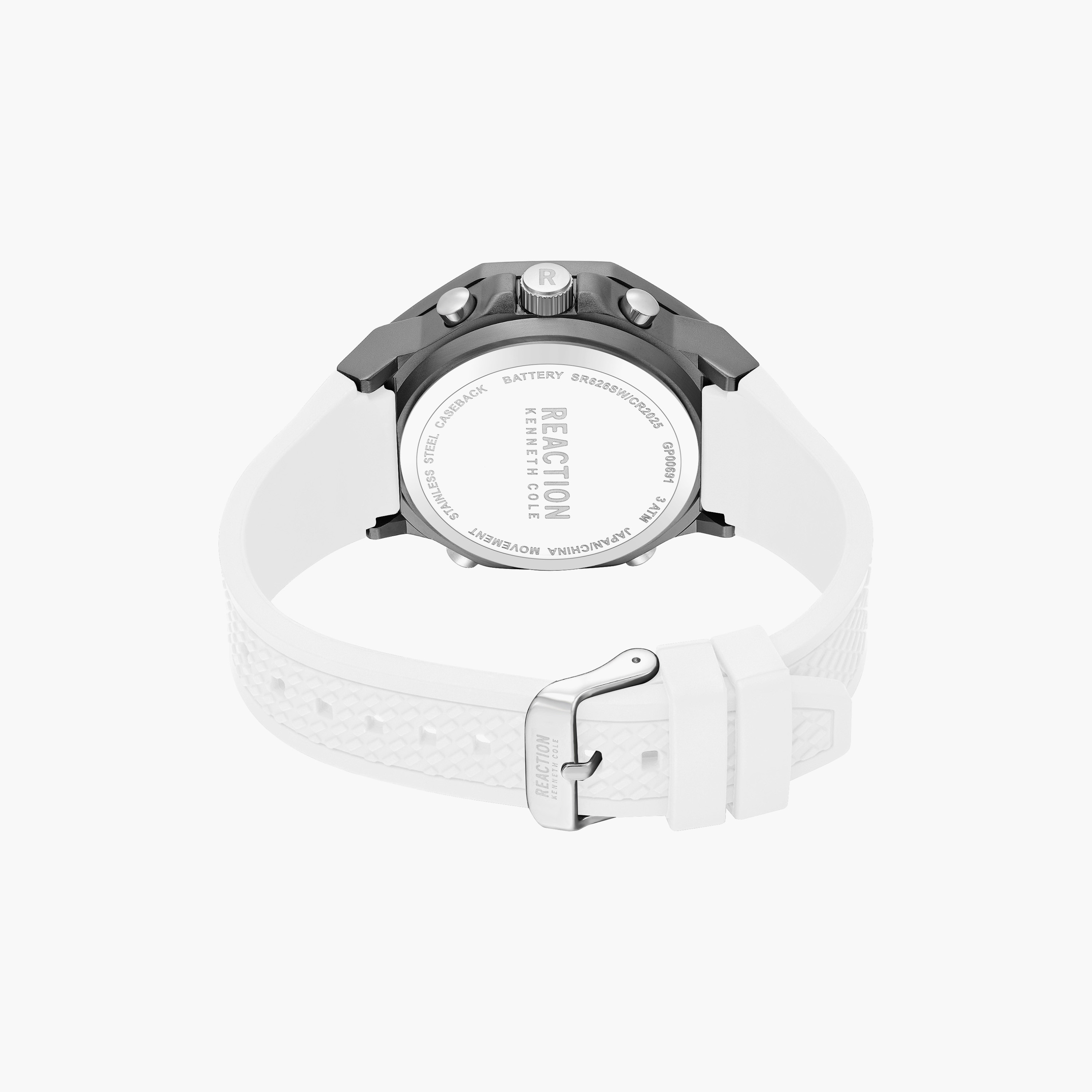 Kenneth Cole Men's Black Octagon 46 MM Analog/Digital Watch | KRWGP0069114-men-watchesandjewellery-watches-image-3