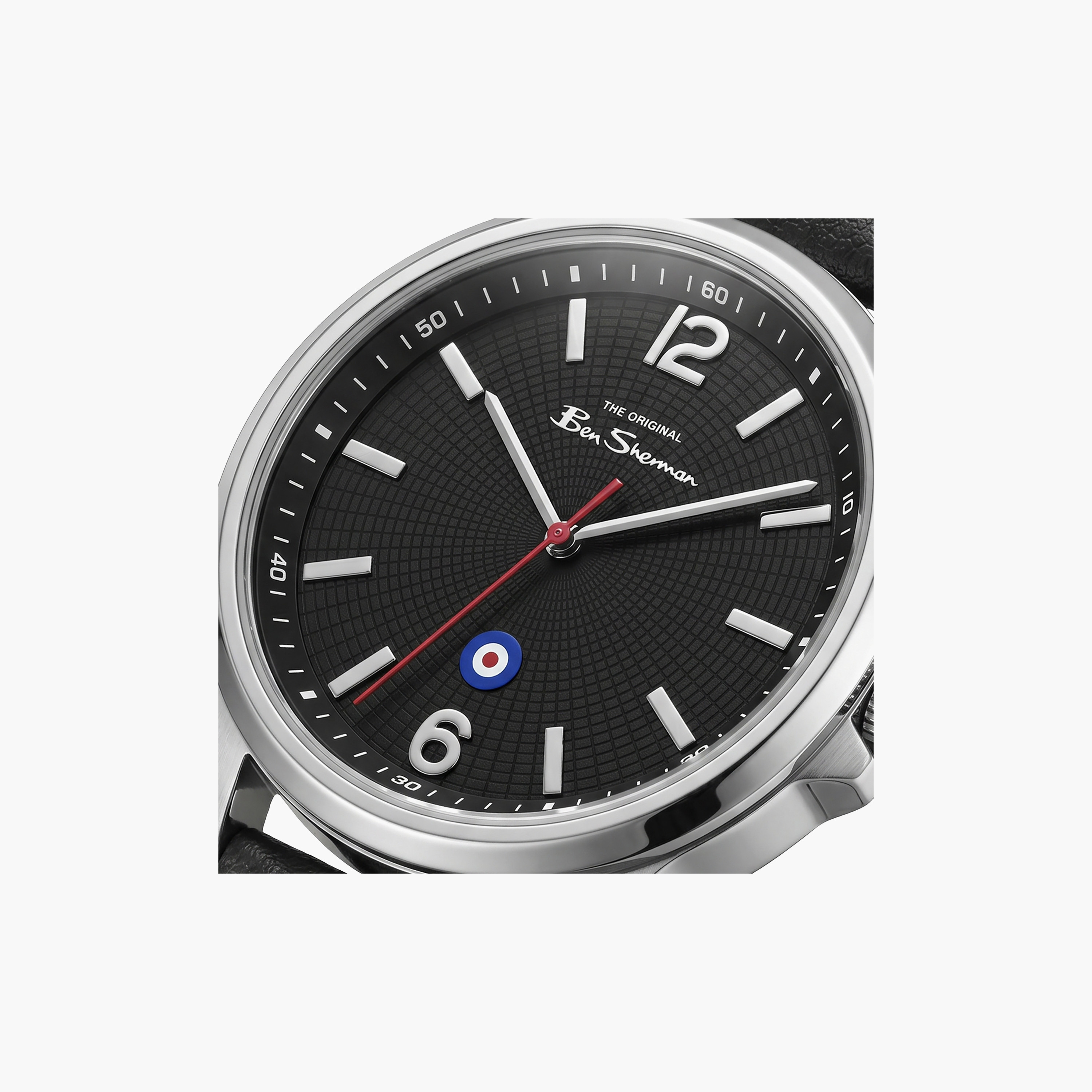 Ben Sherman Men's Black Round 43 MM Analog Watch | BSWGA0001201-men-watchesandjewellery-watches-image-2