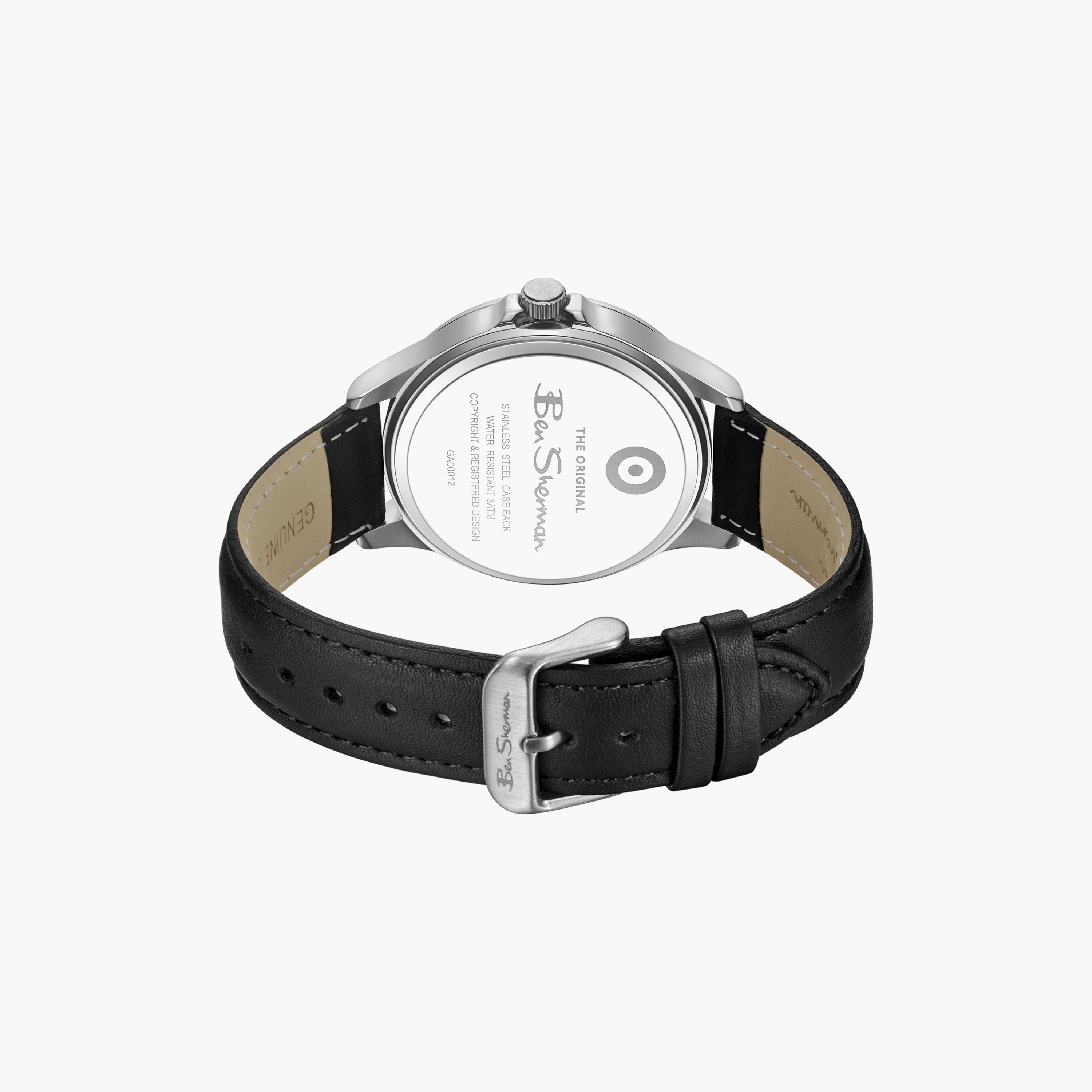 Ben Sherman Men's Black Round 43 MM Analog Watch | BSWGA0001201-men-watchesandjewellery-watches-image-3
