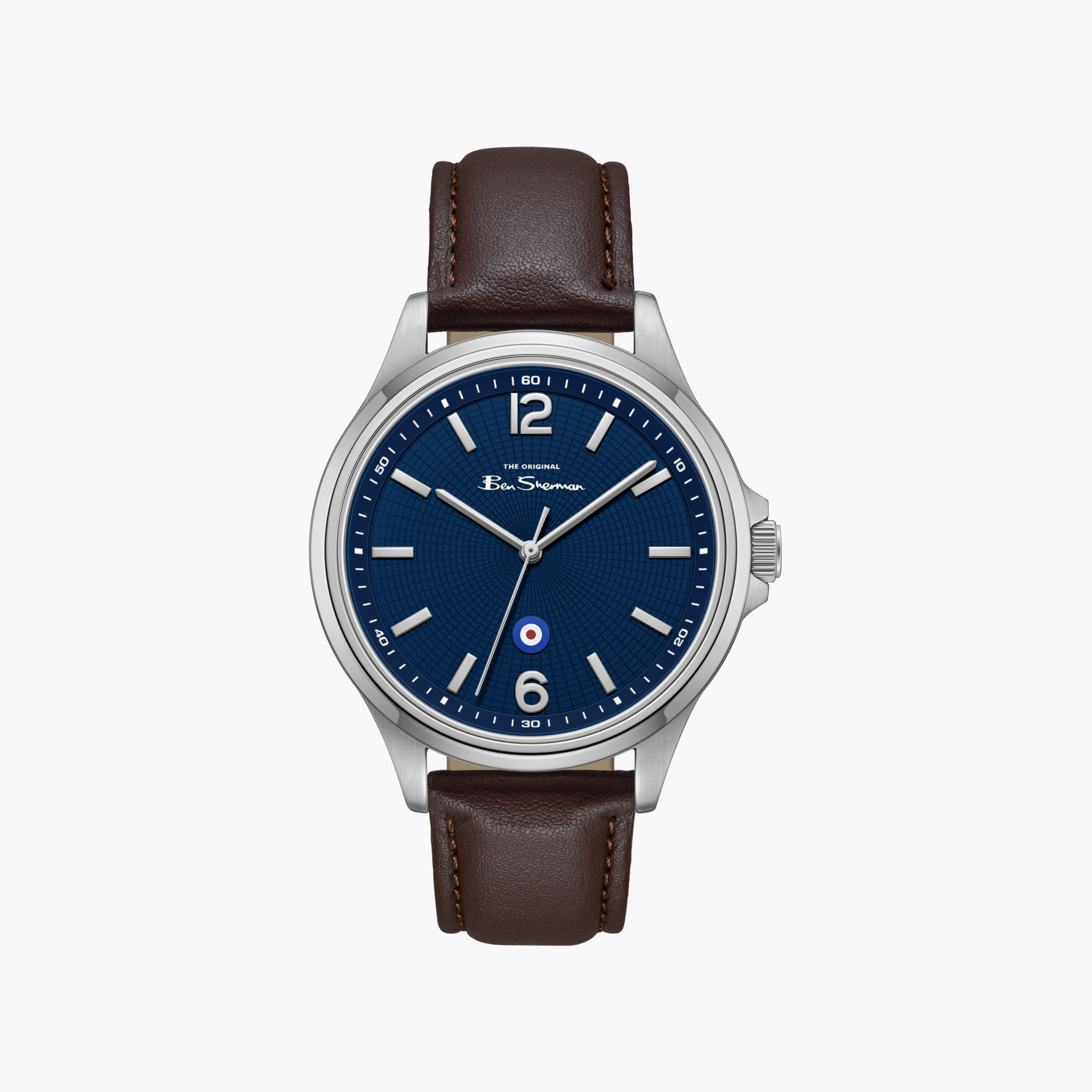 Ben Sherman Men's Blue Round 43 MM Analog Watch | BSWGA0001202-men-watchesandjewellery-watches-image-1