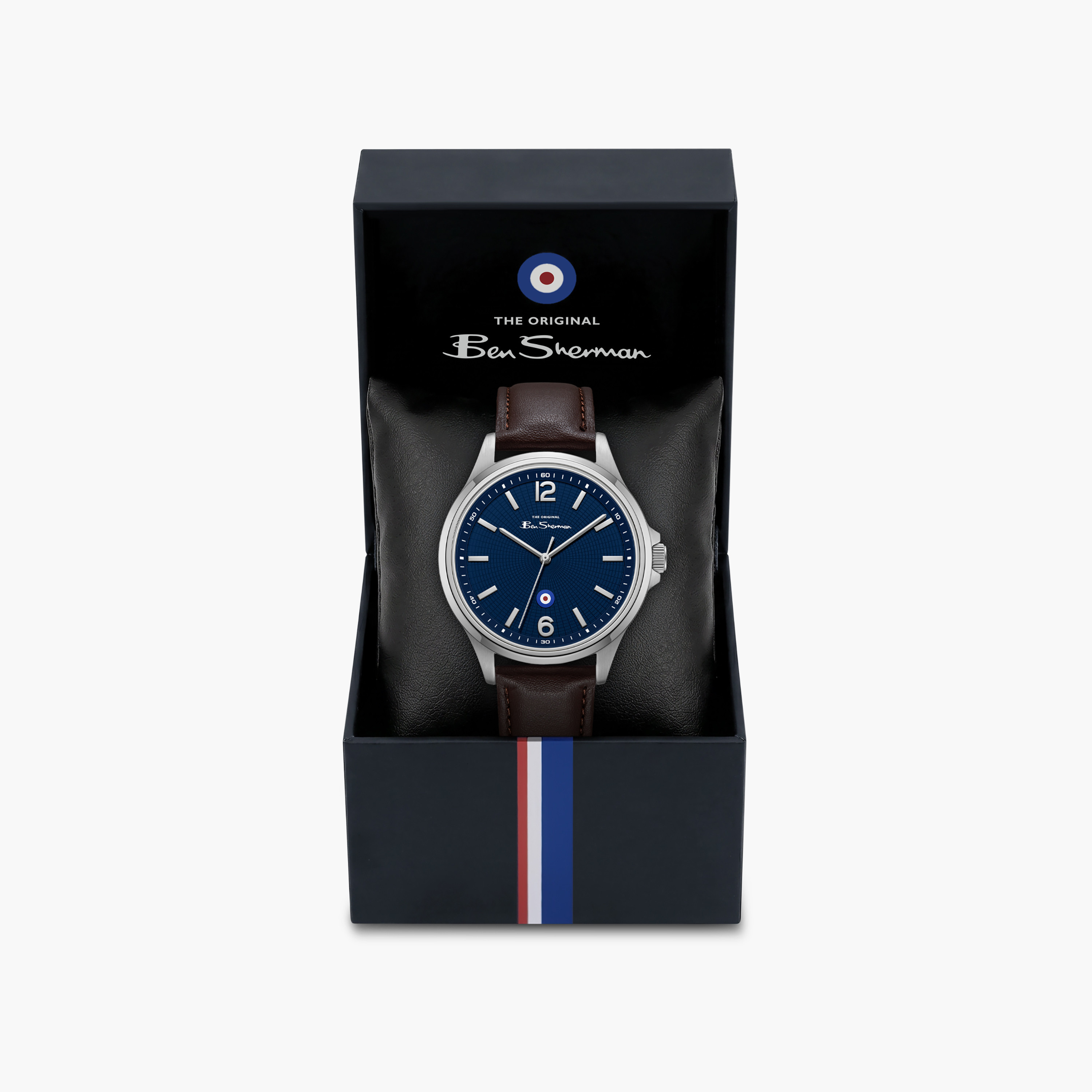 Ben Sherman Men's Blue Round 43 MM Analog Watch | BSWGA0001202-men-watchesandjewellery-watches-image-4