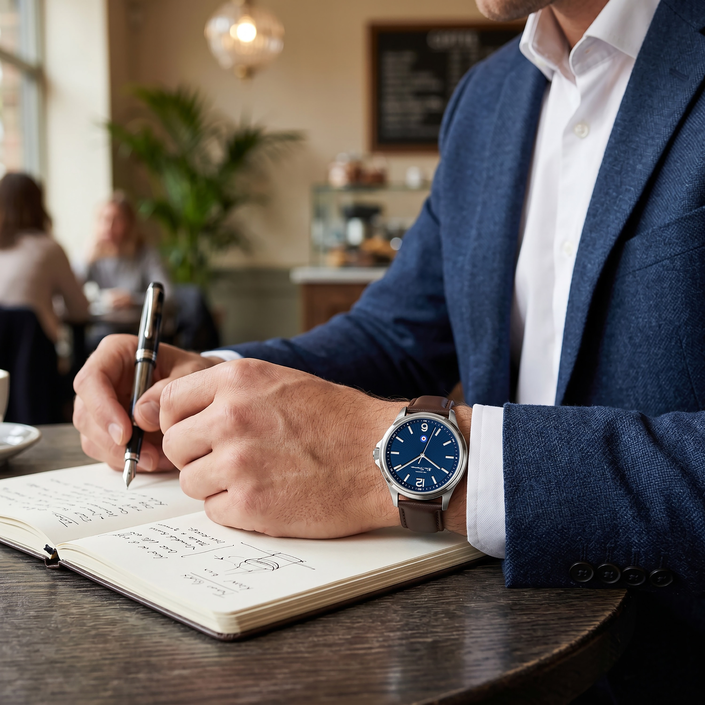 Ben Sherman Men's Blue Round 43 MM Analog Watch | BSWGA0001202-men-watchesandjewellery-watches-image-6