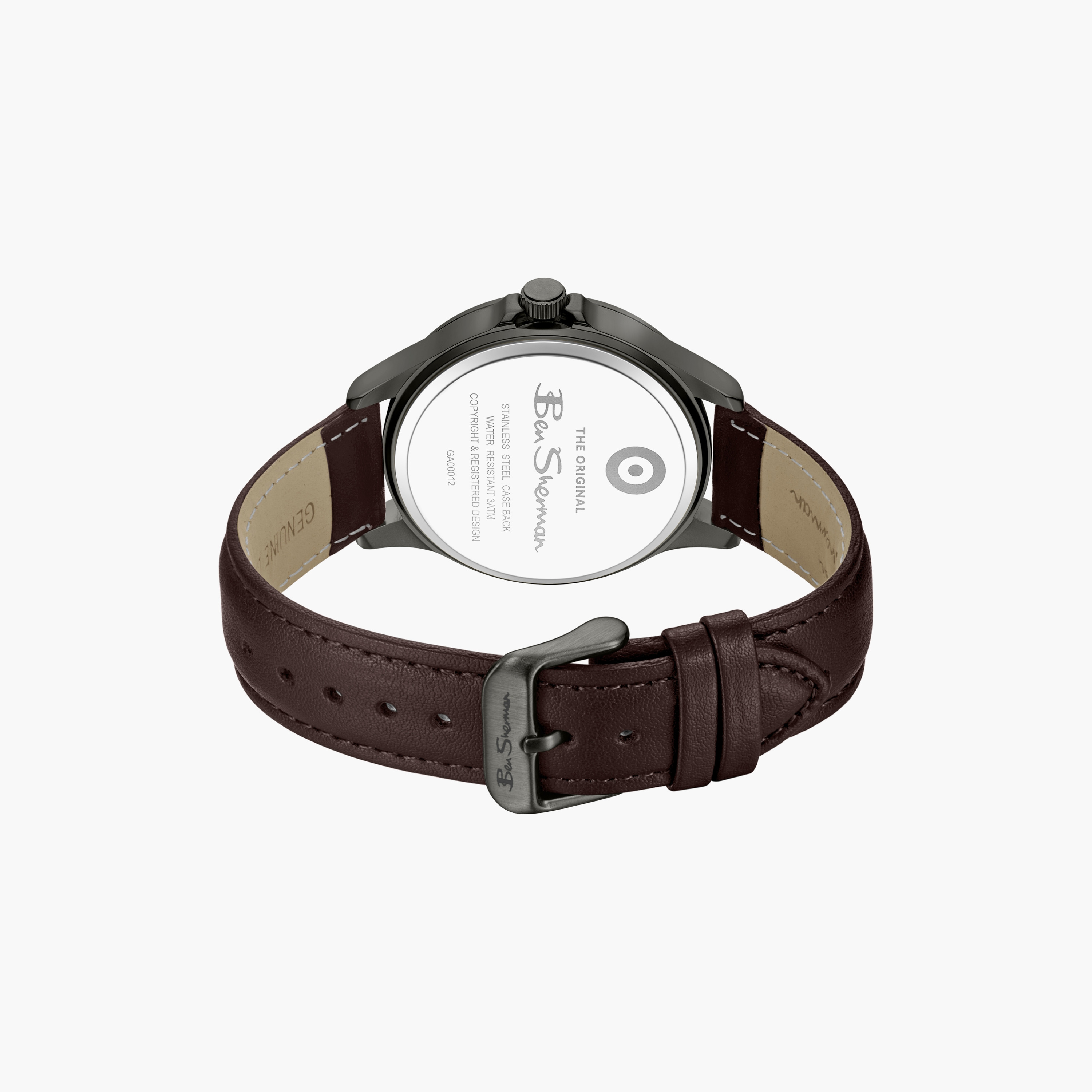 Ben Sherman Men's Black Round 43 MM Analog Watch | BSWGA0001204-men-watchesandjewellery-watches-image-3