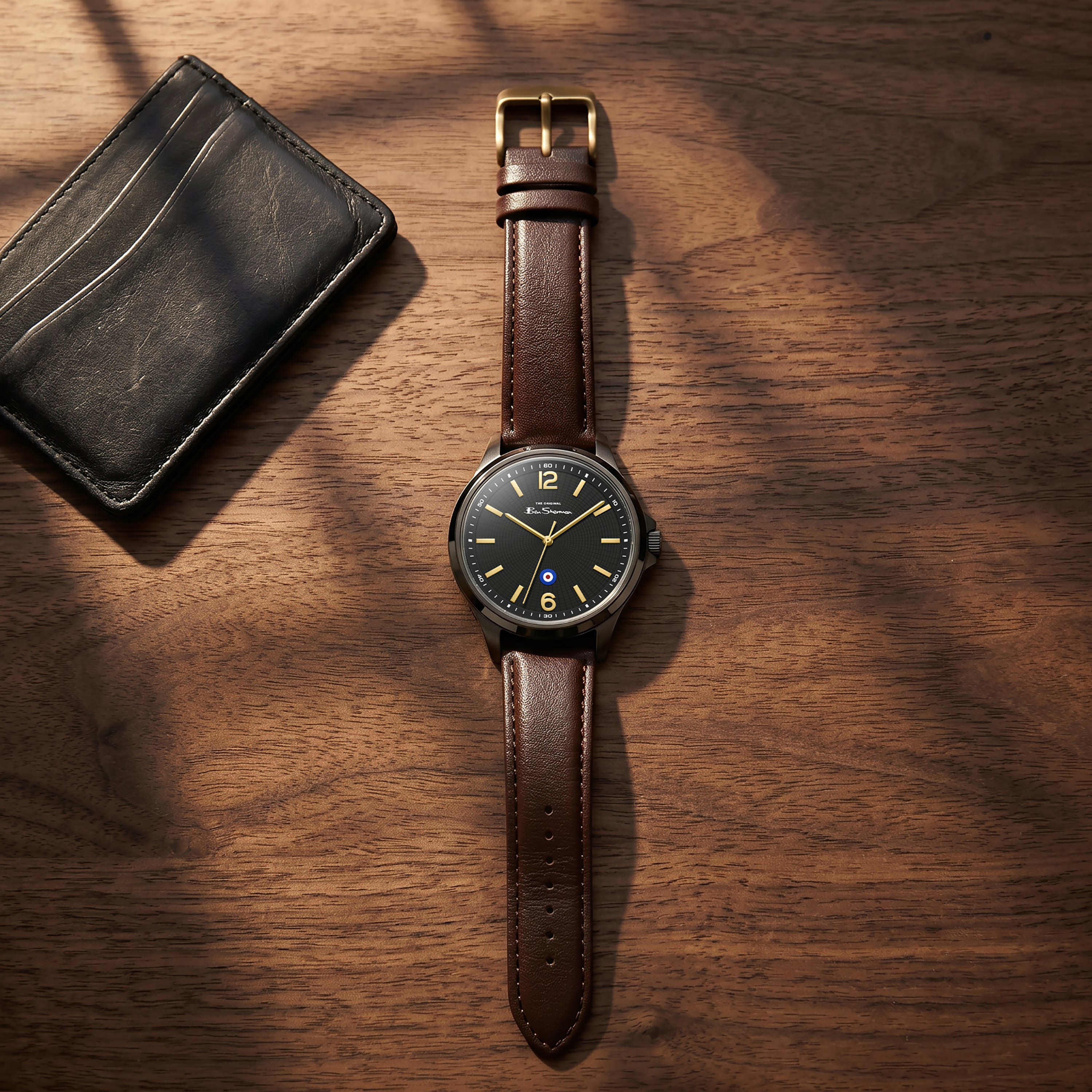 Ben Sherman Men's Black Round 43 MM Analog Watch | BSWGA0001204-men-watchesandjewellery-watches-image-7