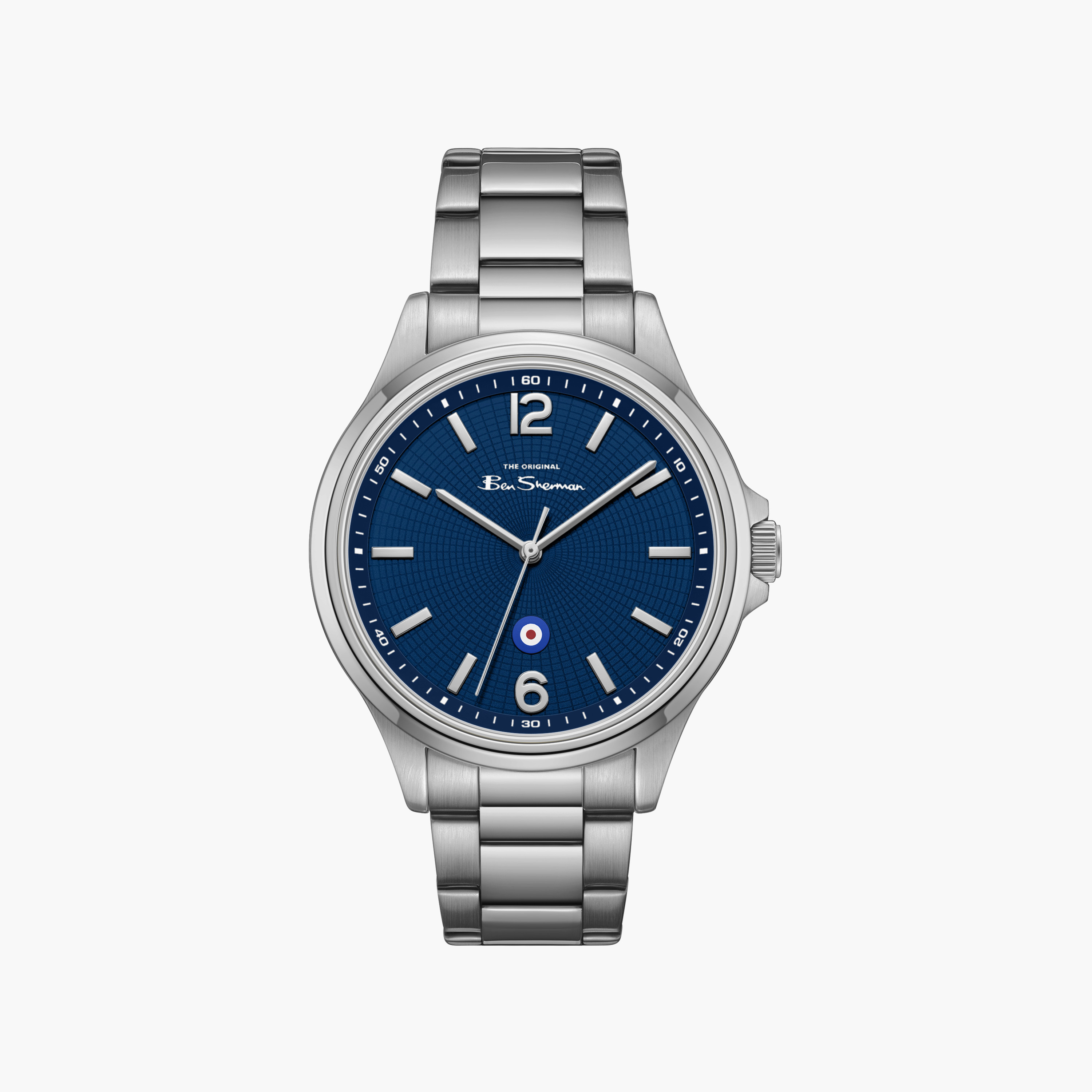 Ben Sherman Men's Blue Round 43 MM Analog Watch | BSWGG0001206-men-watchesandjewellery-watches-image-1