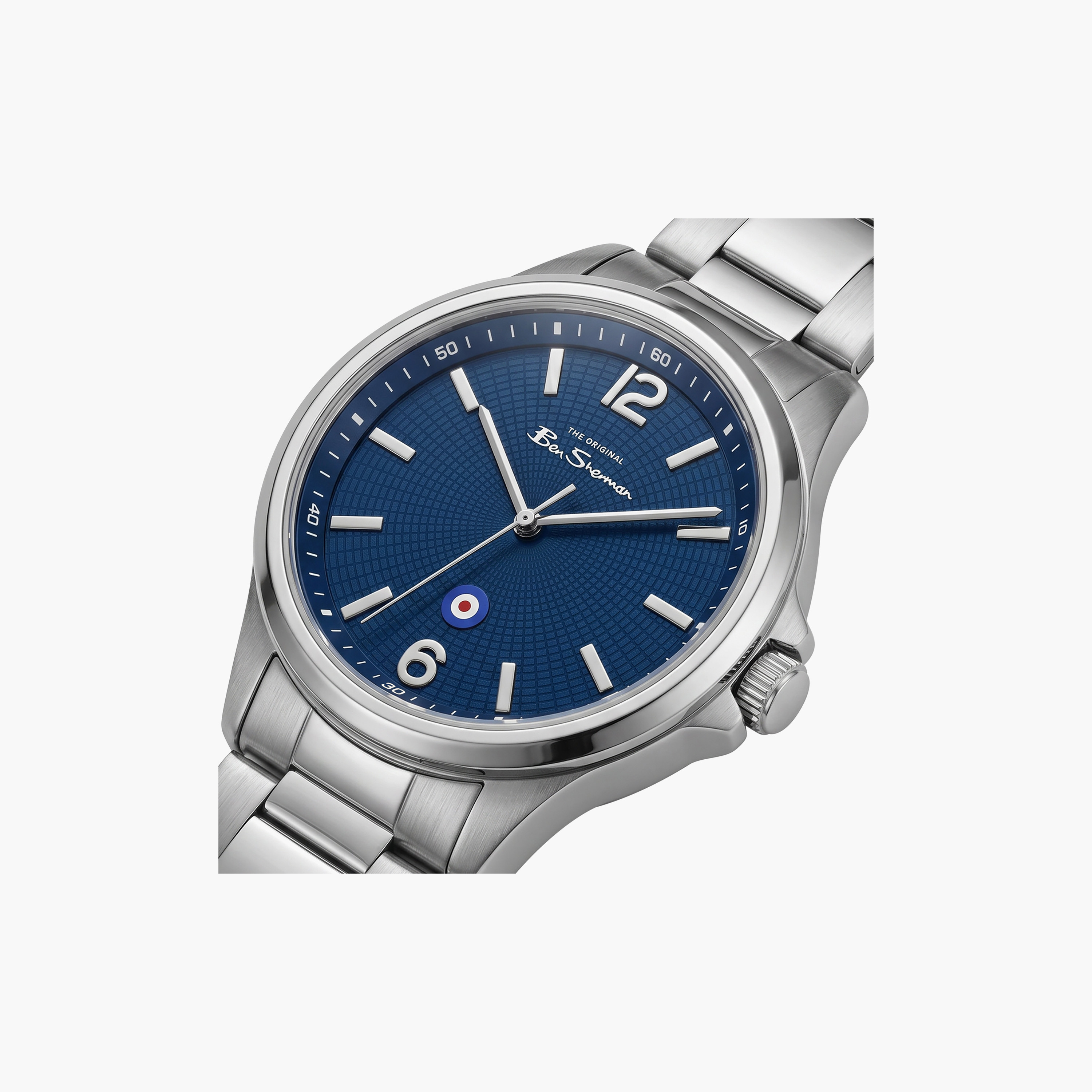 Ben Sherman Men's Blue Round 43 MM Analog Watch | BSWGG0001206-men-watchesandjewellery-watches-image-2