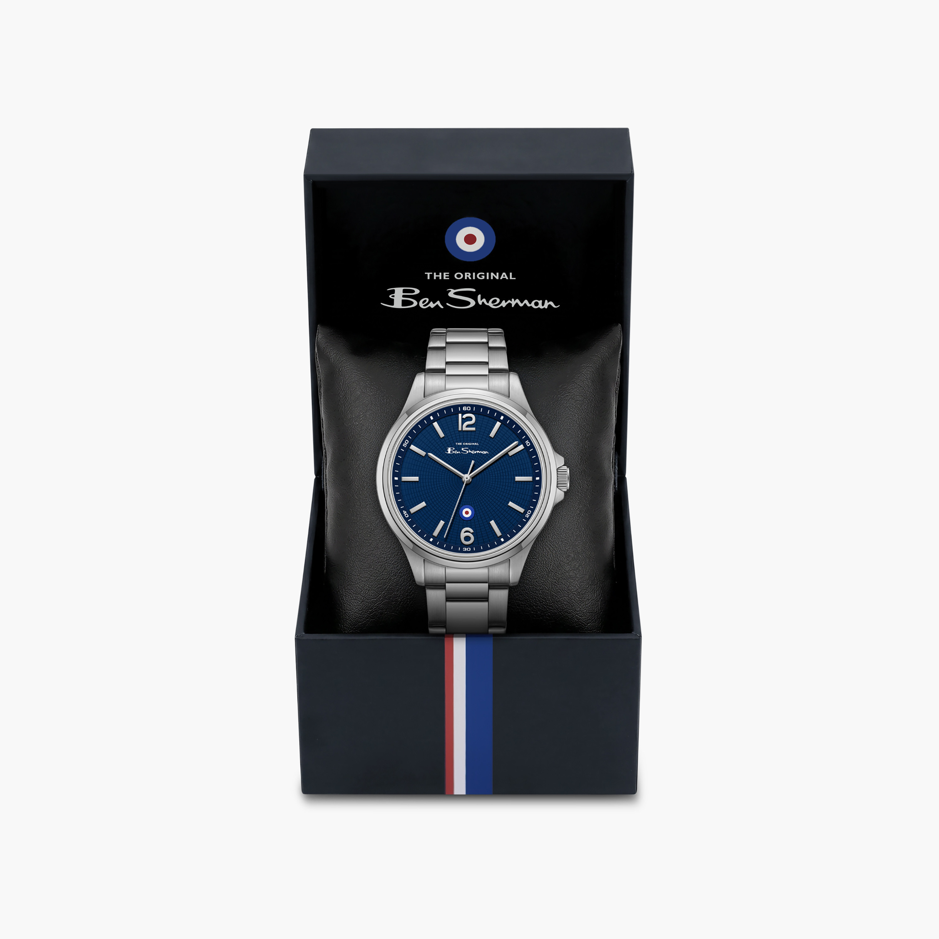 Ben Sherman Men's Blue Round 43 MM Analog Watch | BSWGG0001206-men-watchesandjewellery-watches-image-4