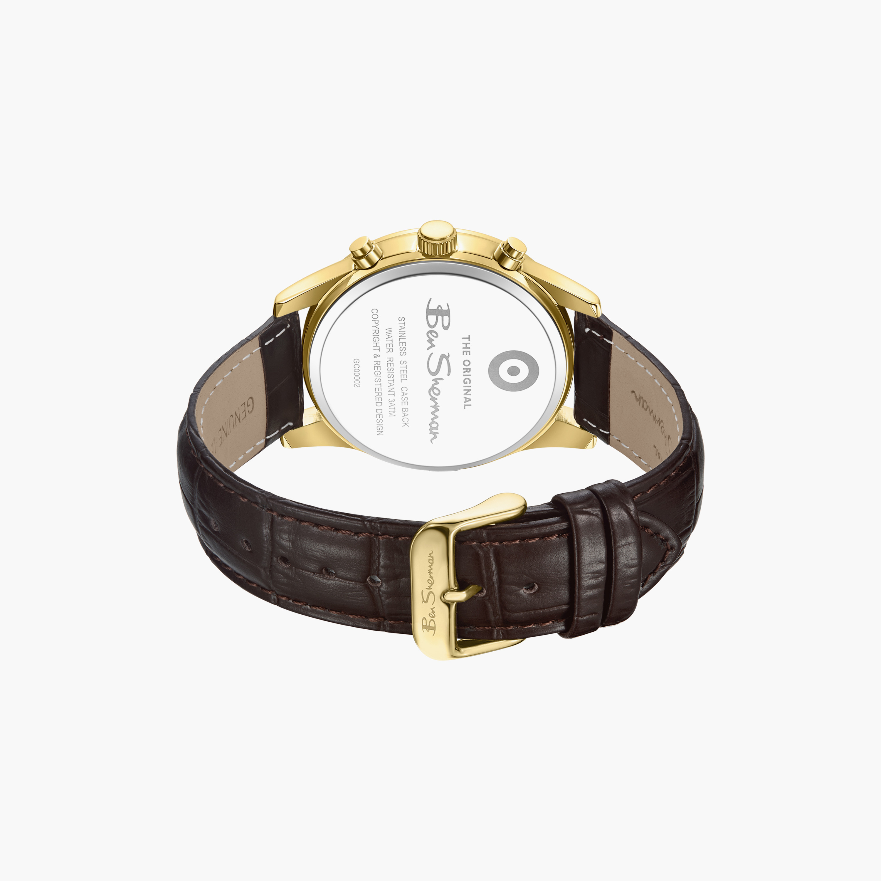 Ben Sherman Men's White Round 42 MM Chronograph Watch | BSWGC0000203-men-watchesandjewellery-watches-image-3
