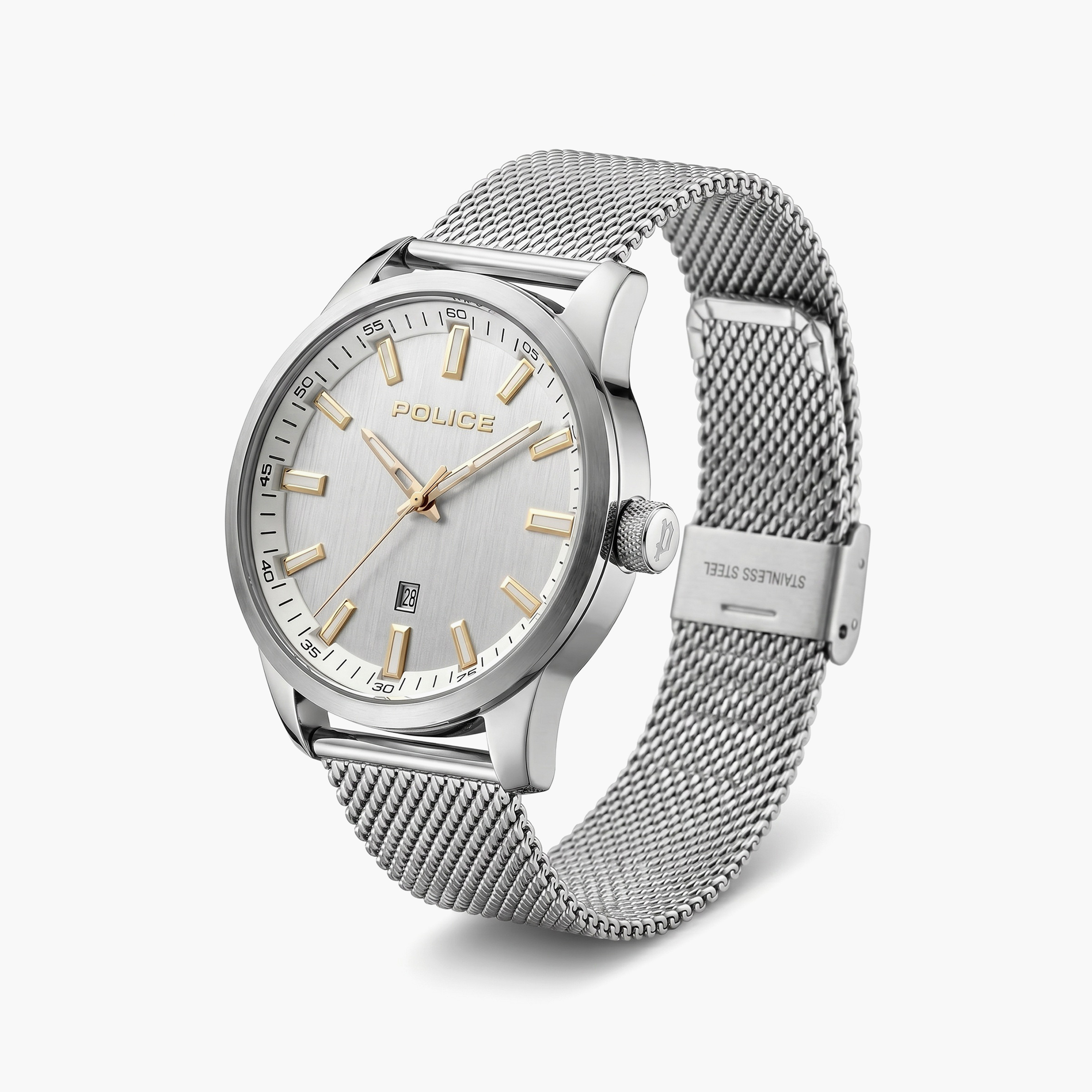 ساعة رجالية سوداء دائرية من بوليس، مقاس 45 مم، تناظرية | PEWGH2239201-men-watchesandjewellery-watches-image-2