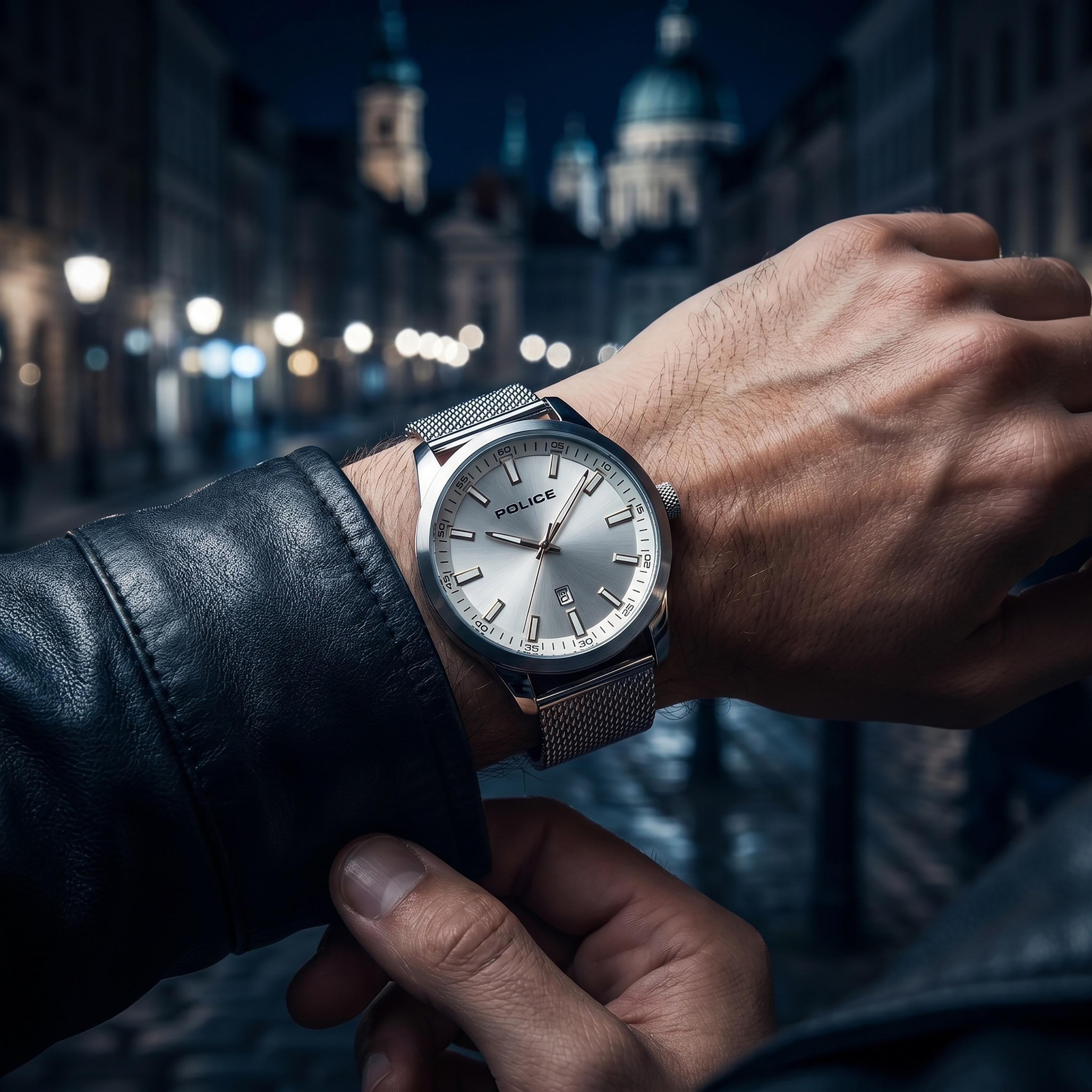 ساعة رجالية سوداء دائرية من بوليس، مقاس 45 مم، تناظرية | PEWGH2239201-men-watchesandjewellery-watches-image-5
