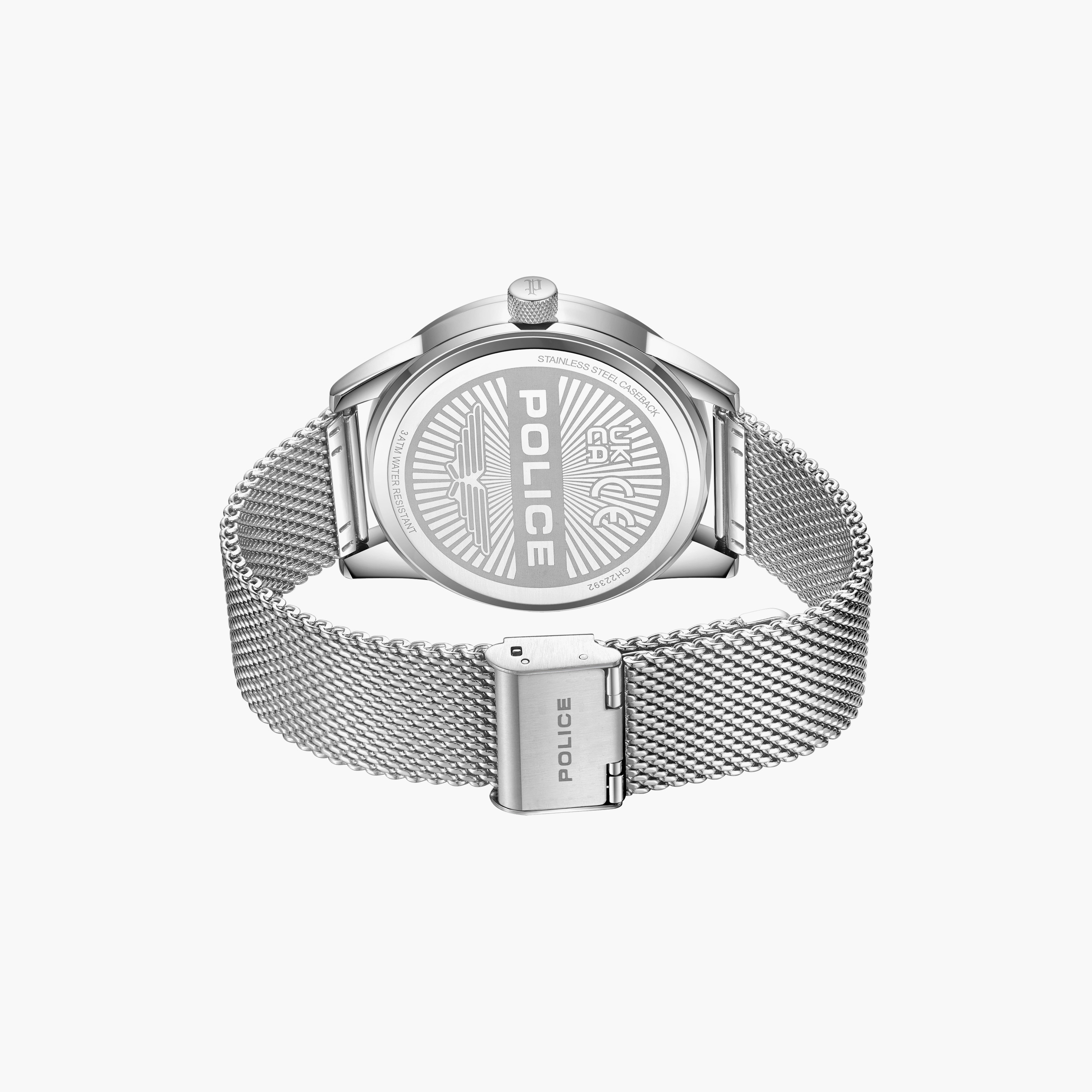 ساعة رجالية فضية دائرية من بوليس، مقاس 45 مم، تناظرية | PEWGH2239204-men-watchesandjewellery-watches-image-3