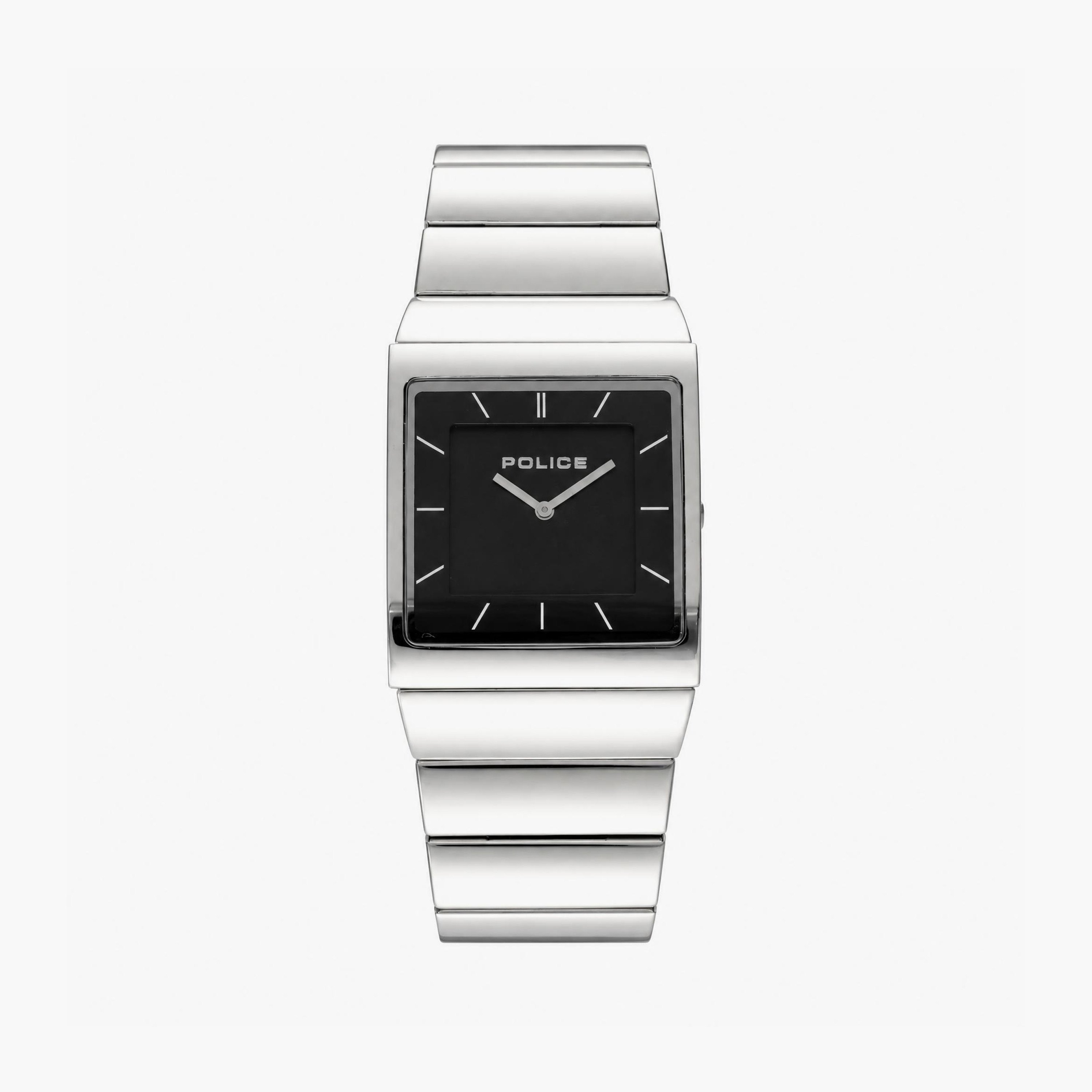 ساعة رجالية من ماركة بوليس، سوداء مربعة، مقاس 31 مم، تناظرية | PL.12669MS/02M-men-watchesandjewellery-watches-image-1
