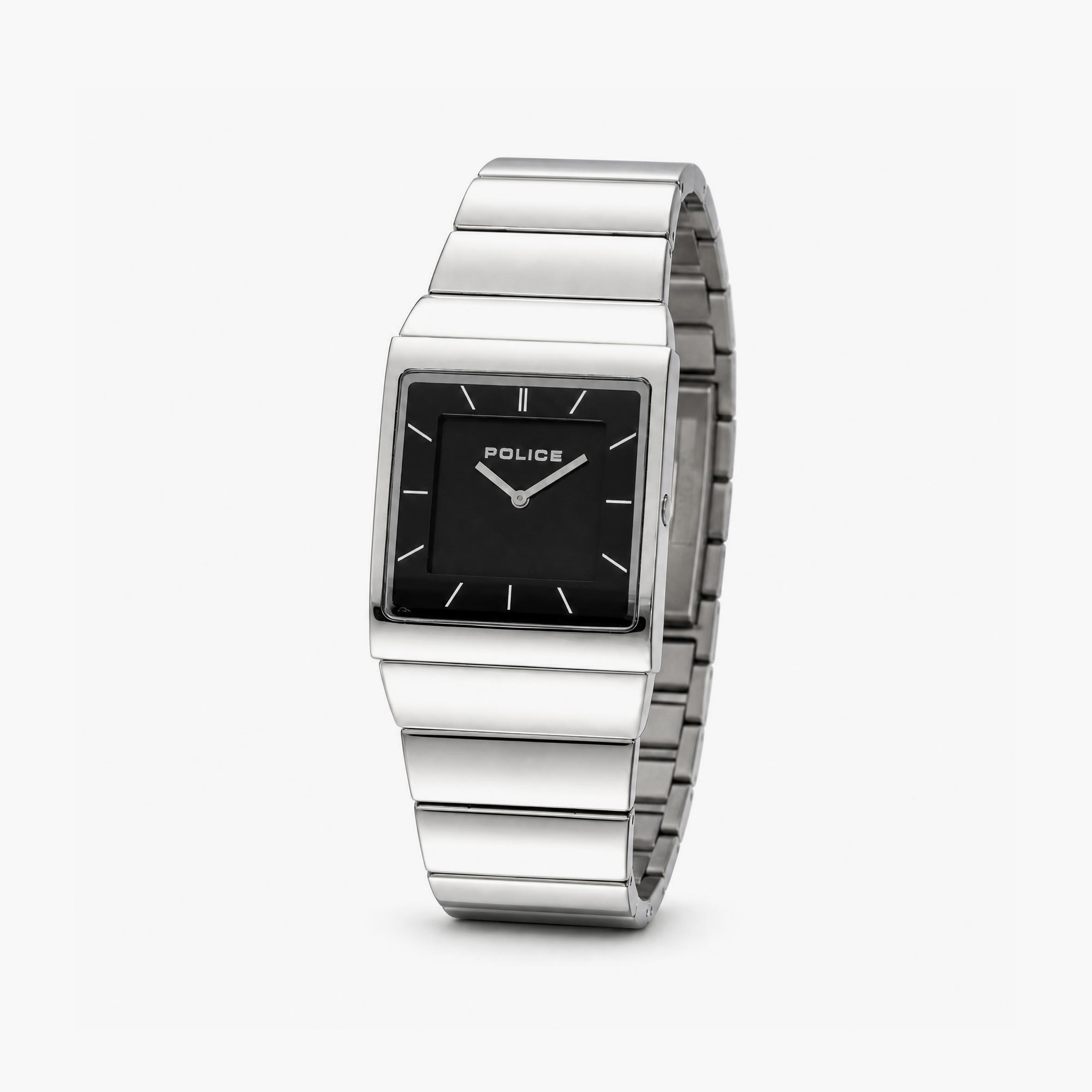 ساعة رجالية من ماركة بوليس، سوداء مربعة، مقاس 31 مم، تناظرية | PL.12669MS/02M-men-watchesandjewellery-watches-image-2