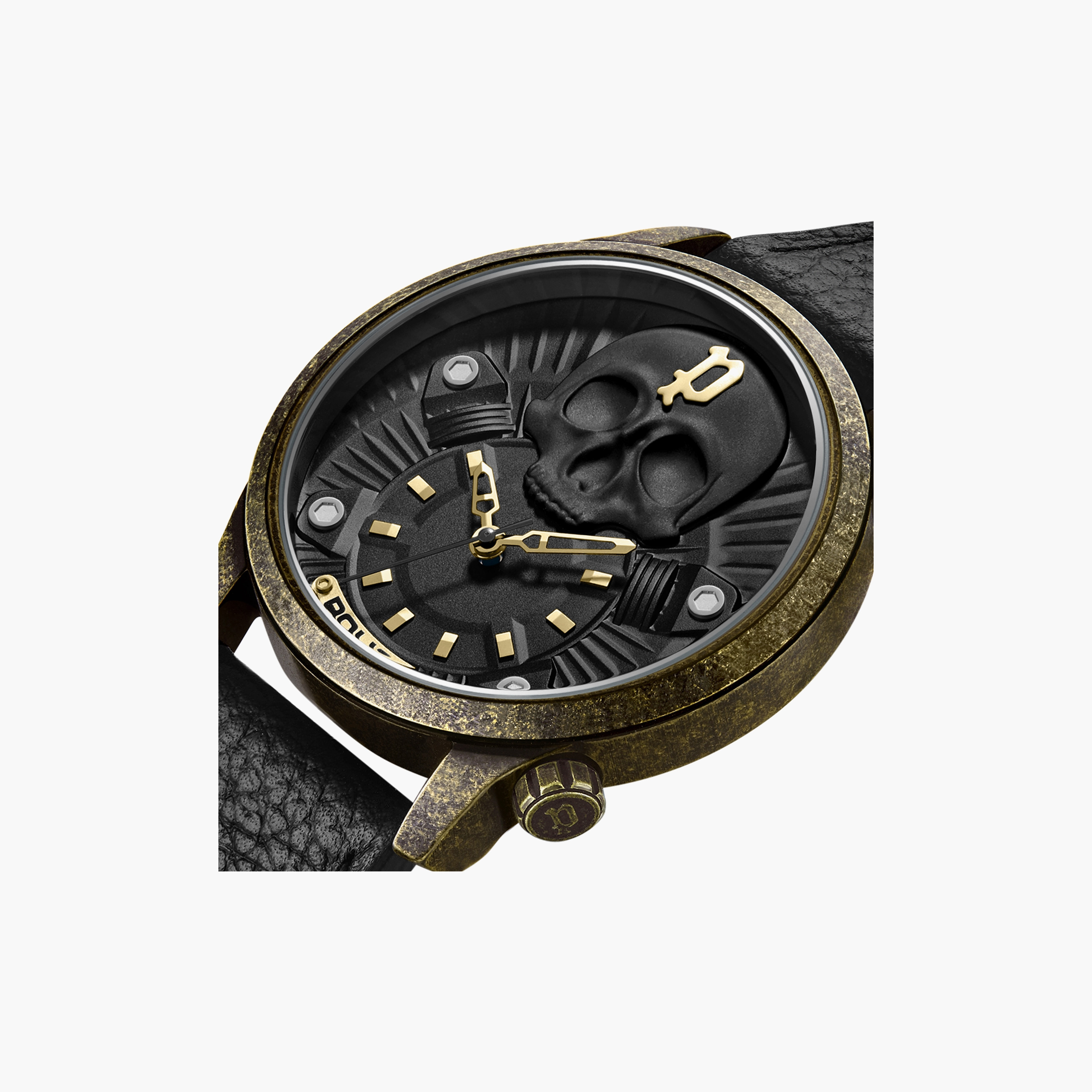 Police Men's Black Round 44 MM Analog Watch | PEWJA2227702-men-watchesandjewellery-watches-image-3