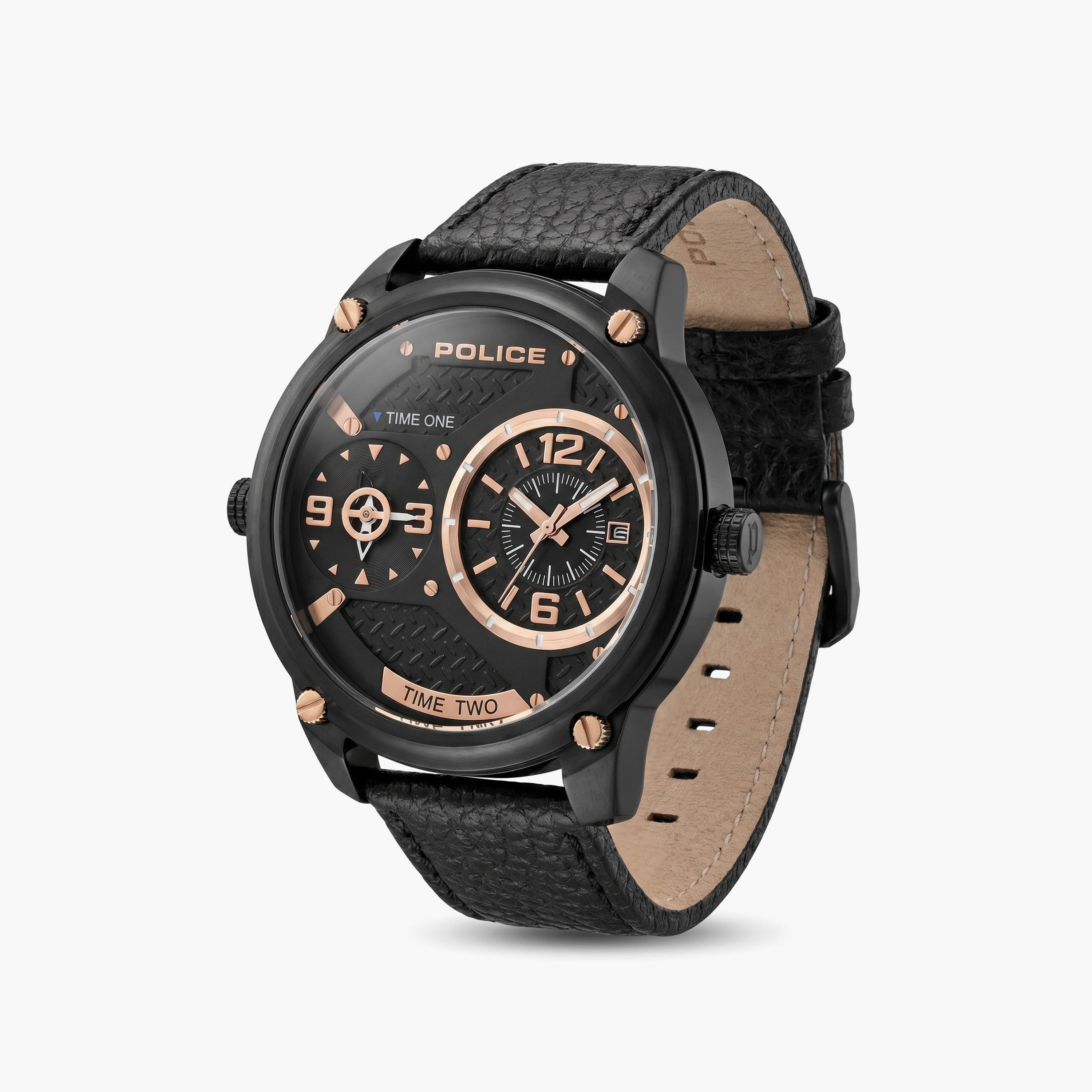 Police Men's Black Round 50 MM Analog Watch | PL.15268JSB/02-men-watchesandjewellery-watches-image-2