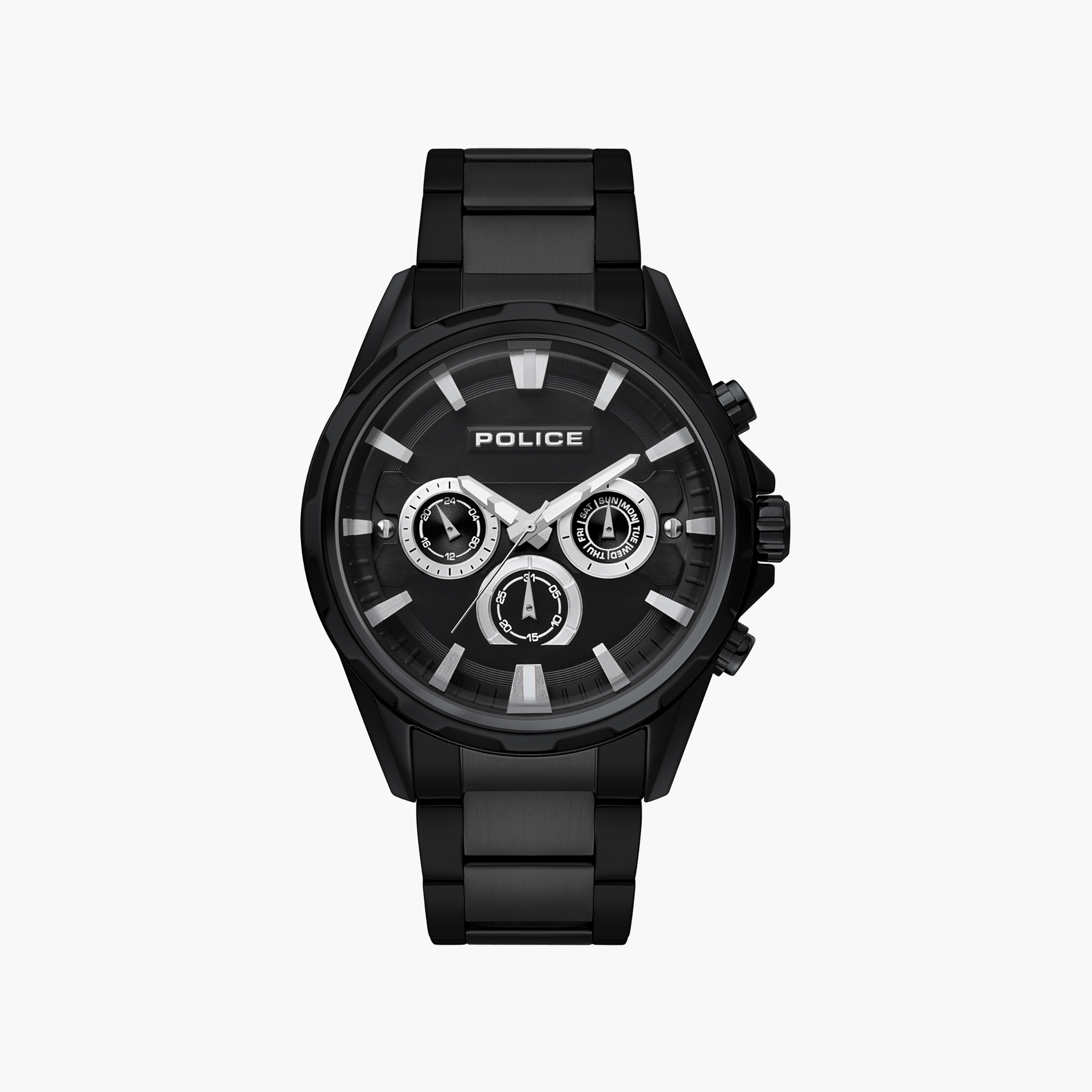 Police Men's Black Round 47 MM Analog Watch | PL.15369JBB/02M-men-watchesandjewellery-watches-image-1