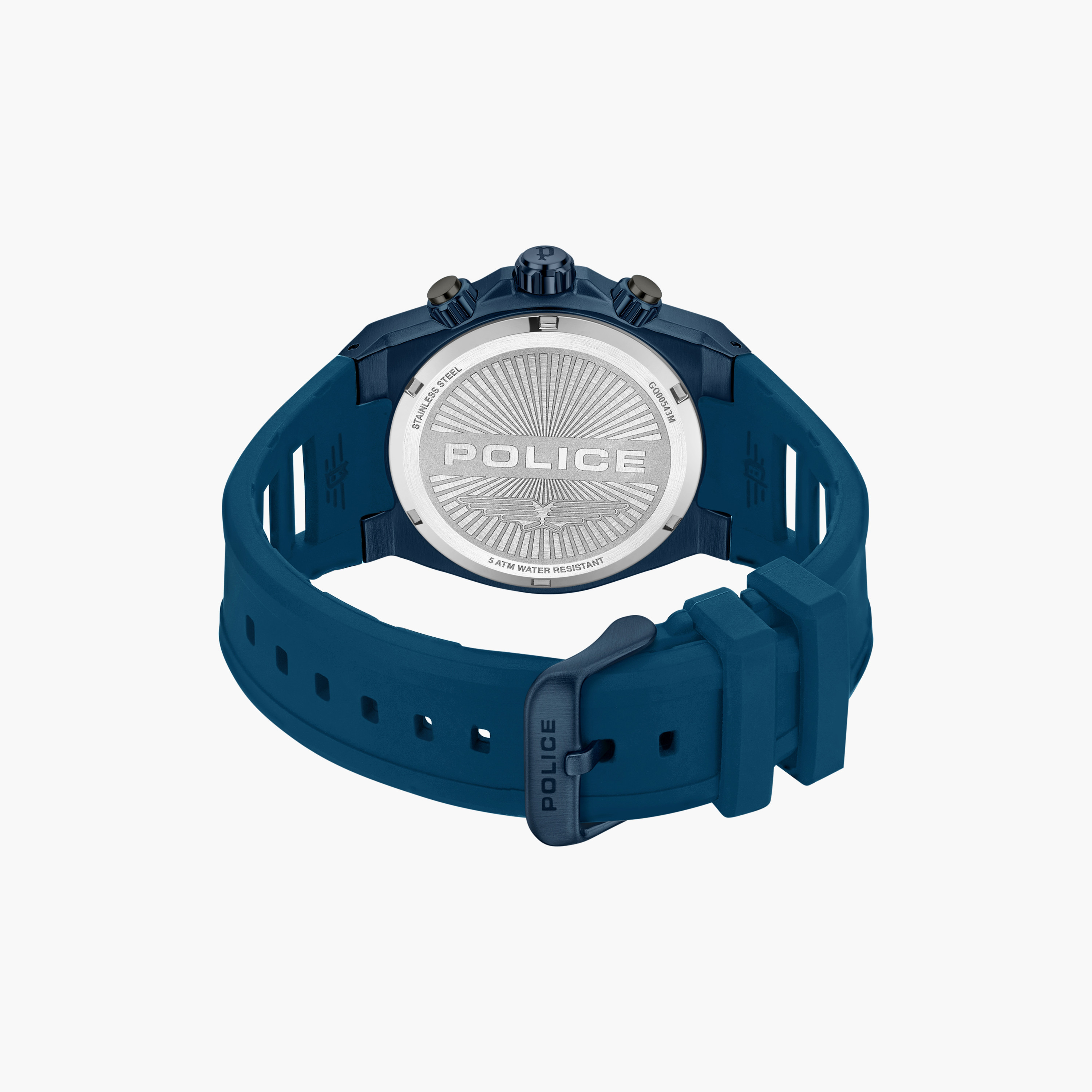 ساعة رجالية زرقاء دائرية من بوليس، مقاس 45 مم، تناظرية | PEWGQ0054302M-men-watchesandjewellery-watches-image-3