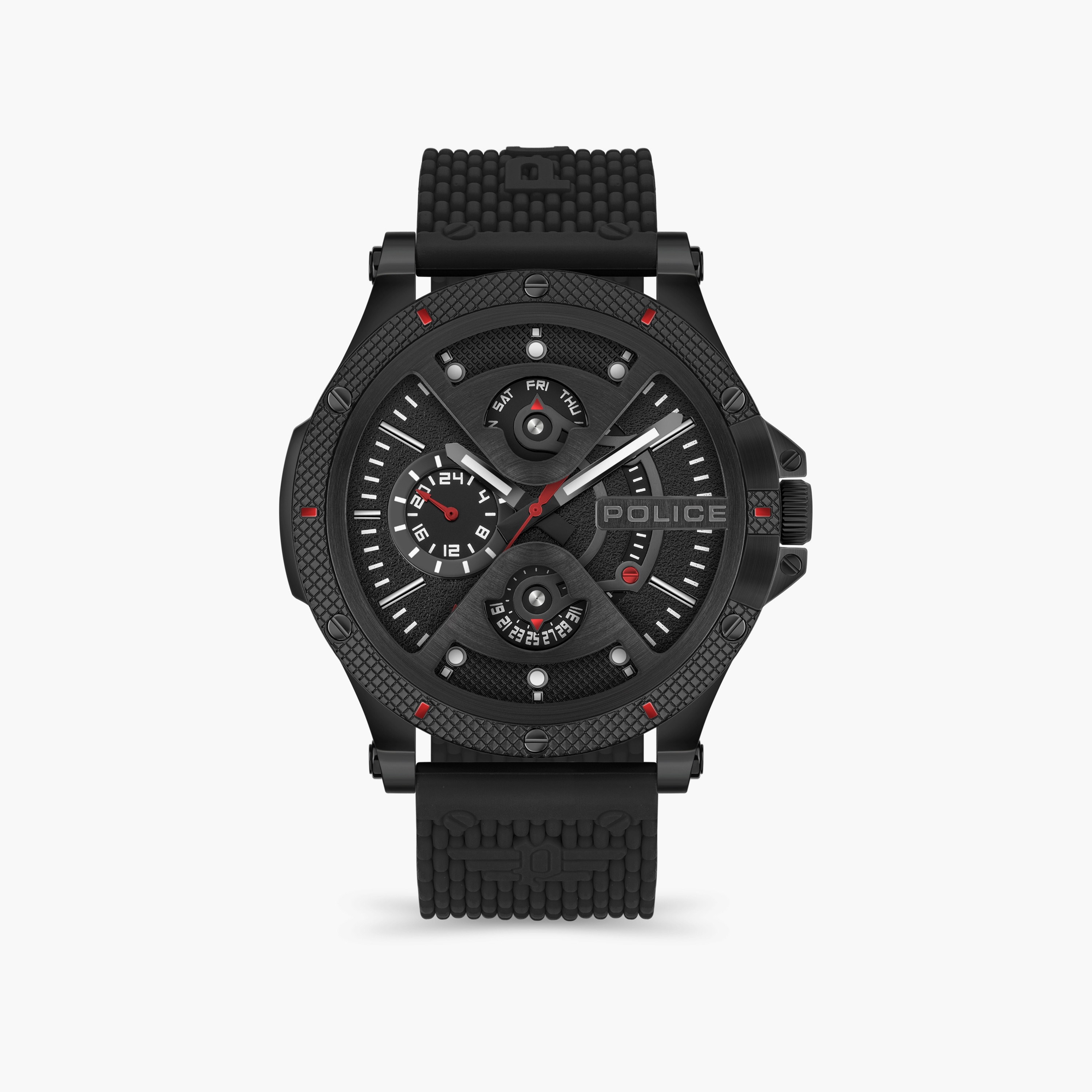 Police Men's Black Round 48 MM Analog Watch | PEWJQ2110551-men-watchesandjewellery-watches-image-1