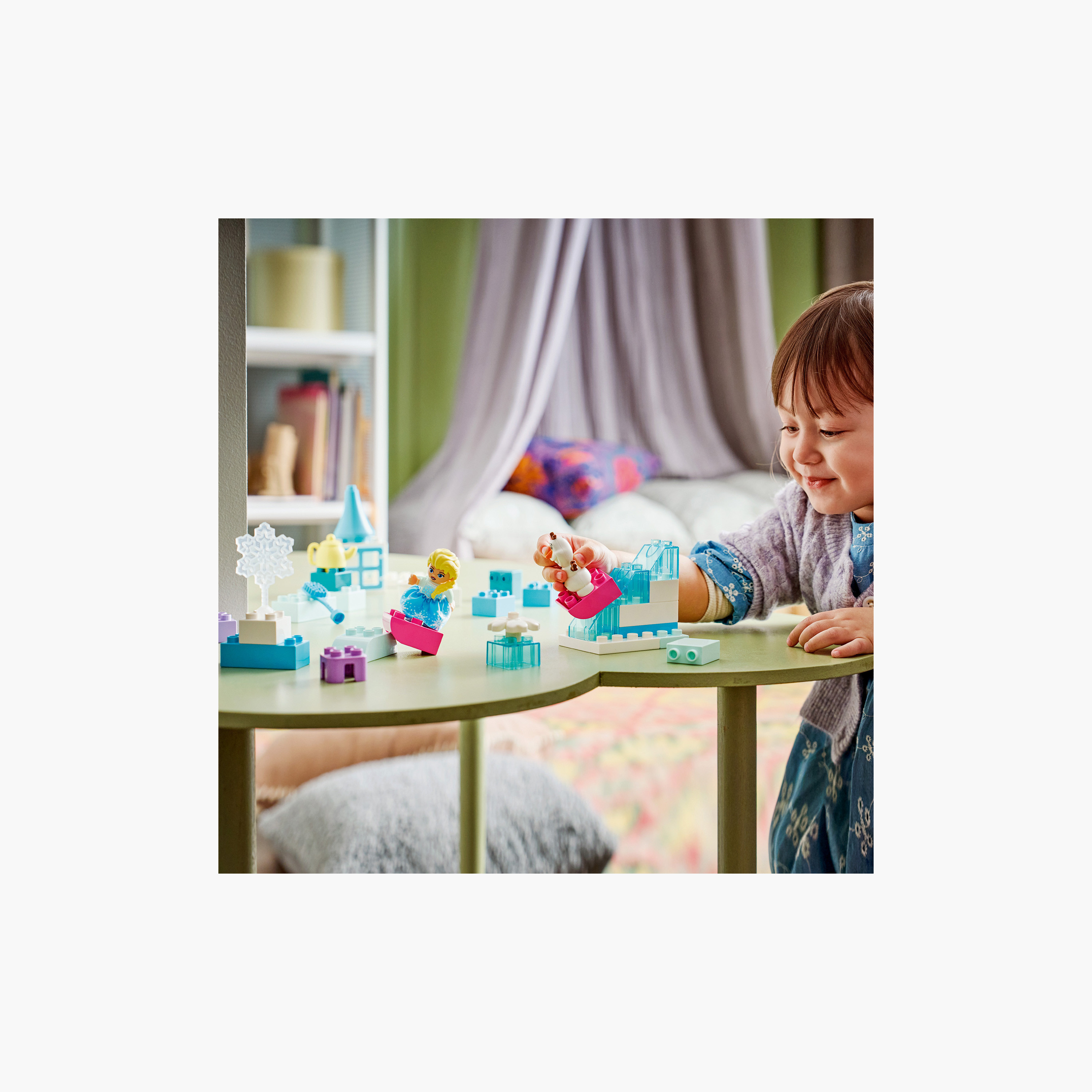 Lego Duplo Disney Frozen Creative Box with Elsa and Olaf Block Playset-toys-buildingblocks-blocks-image-5