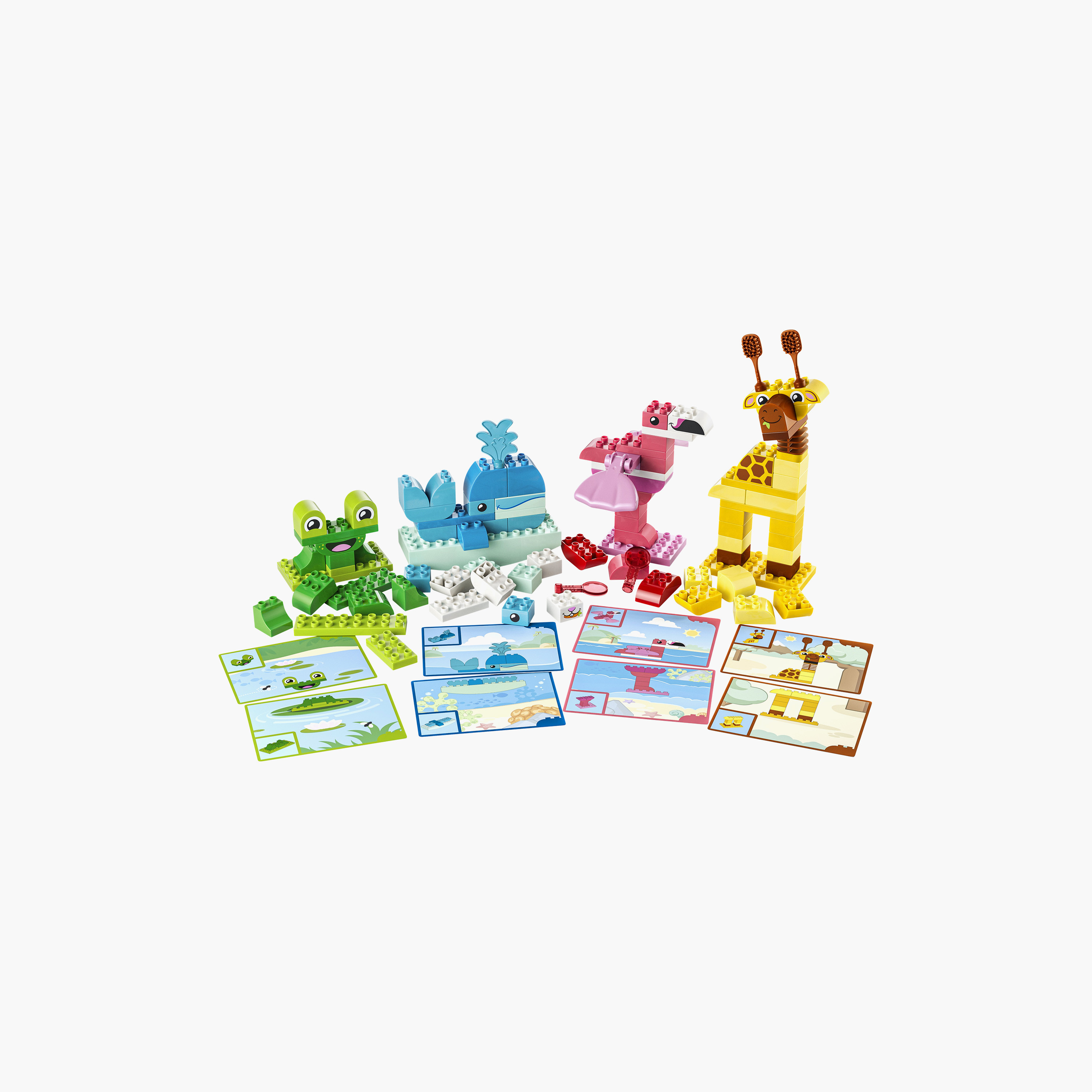 مجموعة ألعاب مكعبات بناء الحيوانات من ليغو دوبلو-toys-buildingblocks-blocks-image-2