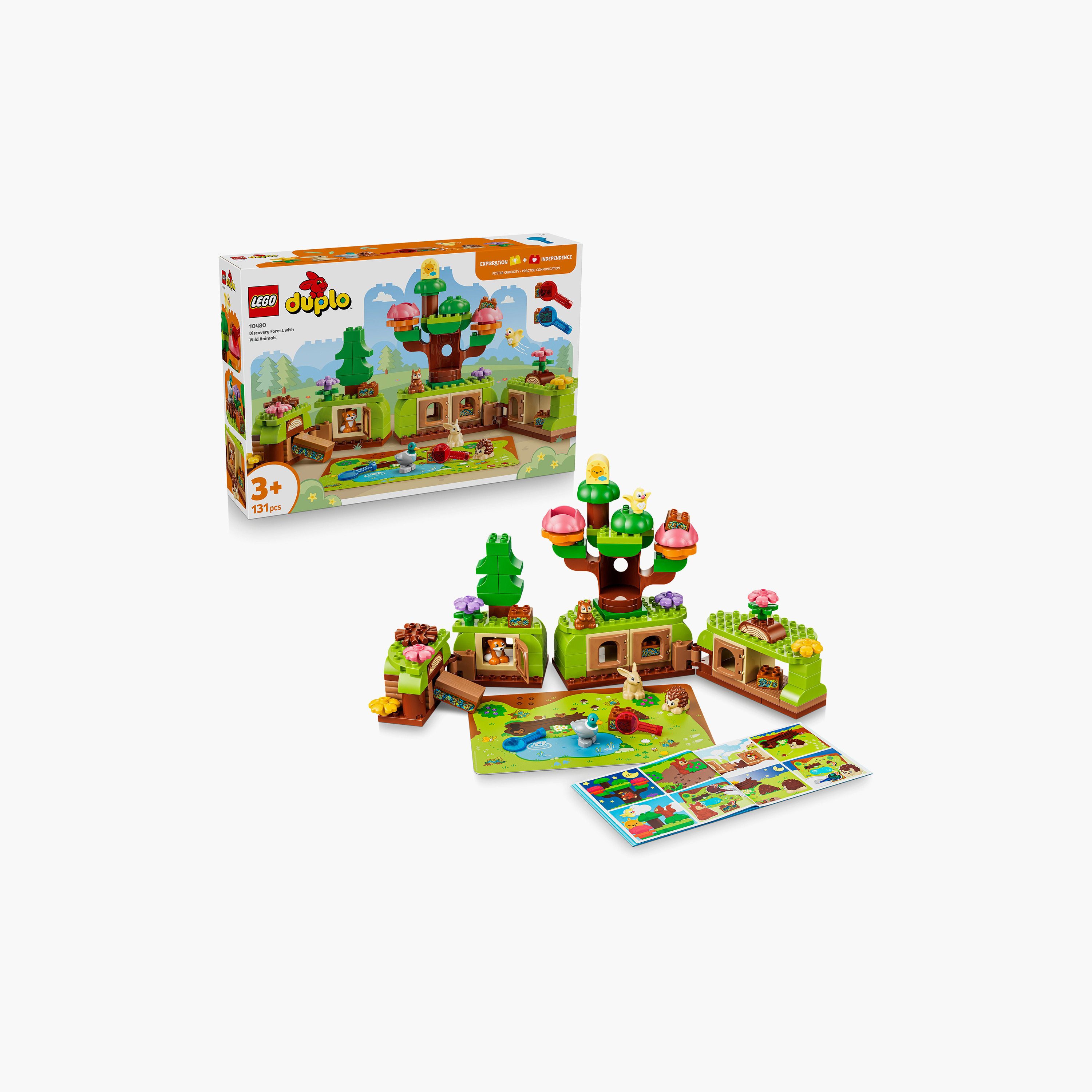 Lego Duplo Discovery Forest with Wild Animals Block Playset-toys-buildingblocks-blocks-image-1