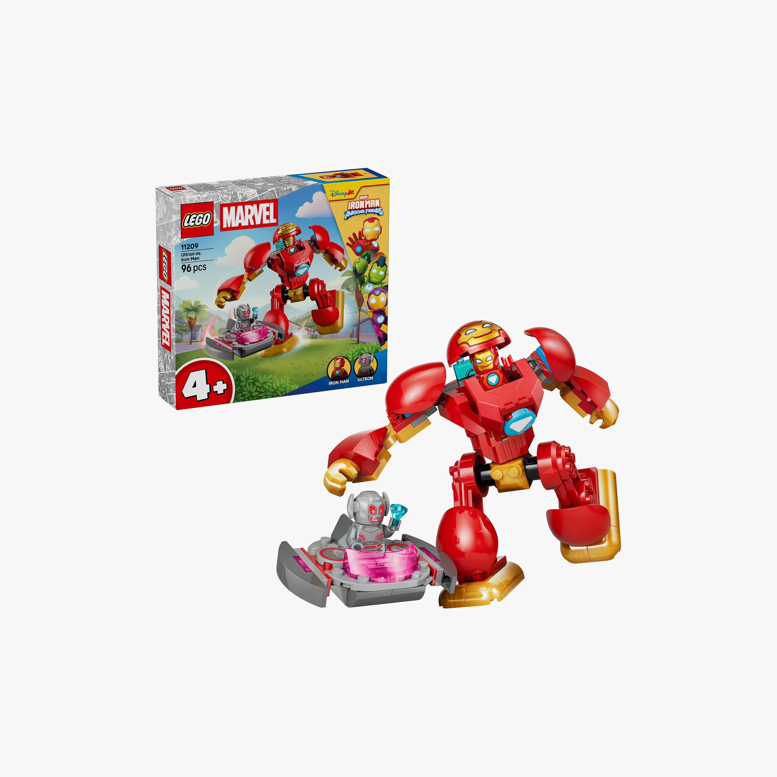 Lego Marvel Ultron vs Iron Man Block Playset-toys-buildingblocks-blocks-image-1