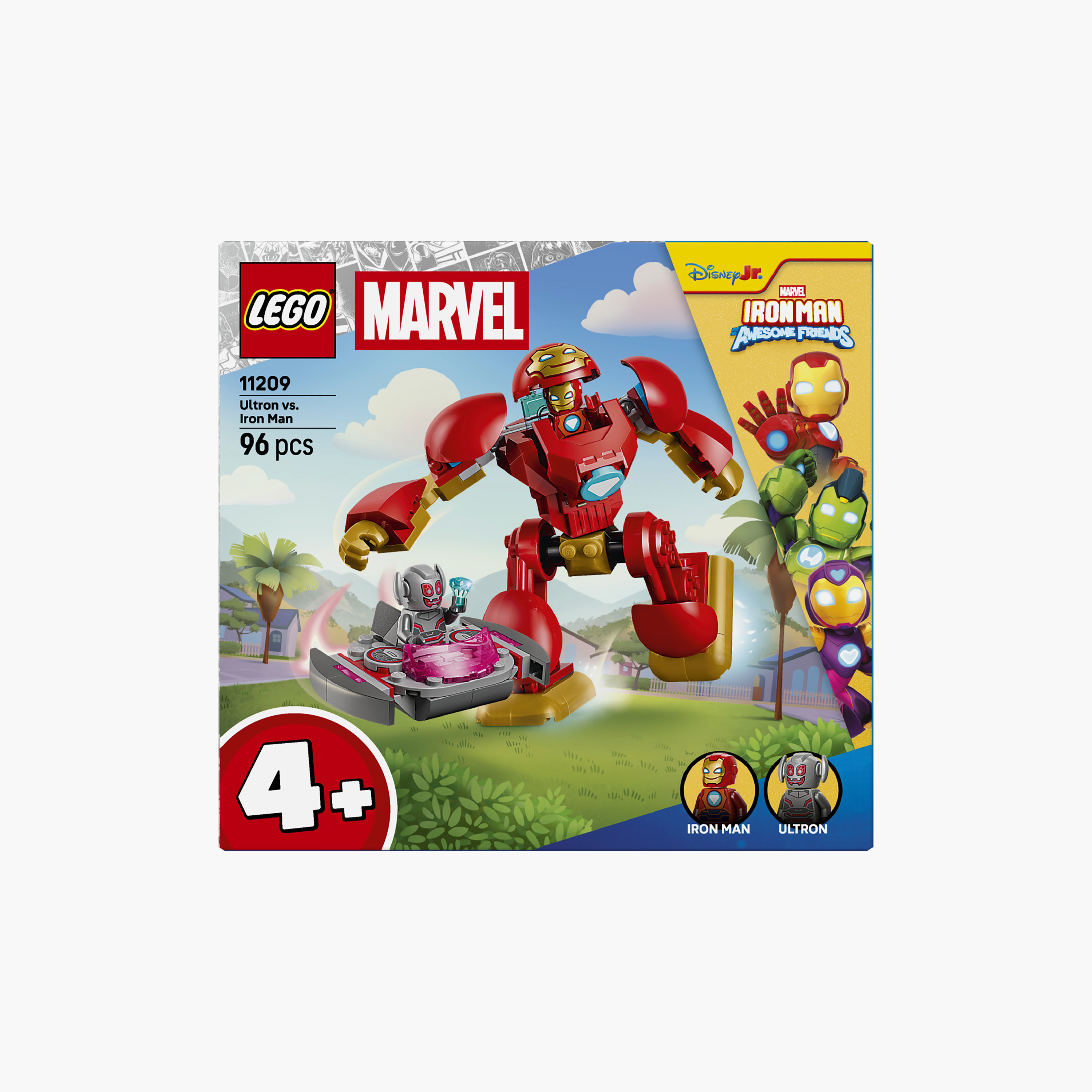 Lego Marvel Ultron vs Iron Man Block Playset-toys-buildingblocks-blocks-image-6