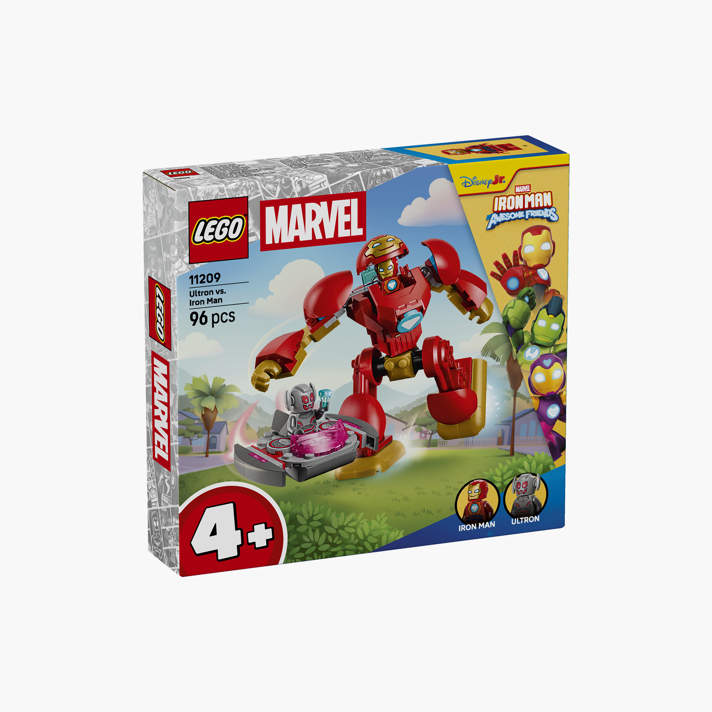 Lego Marvel Ultron vs Iron Man Block Playset-toys-buildingblocks-blocks-image-7