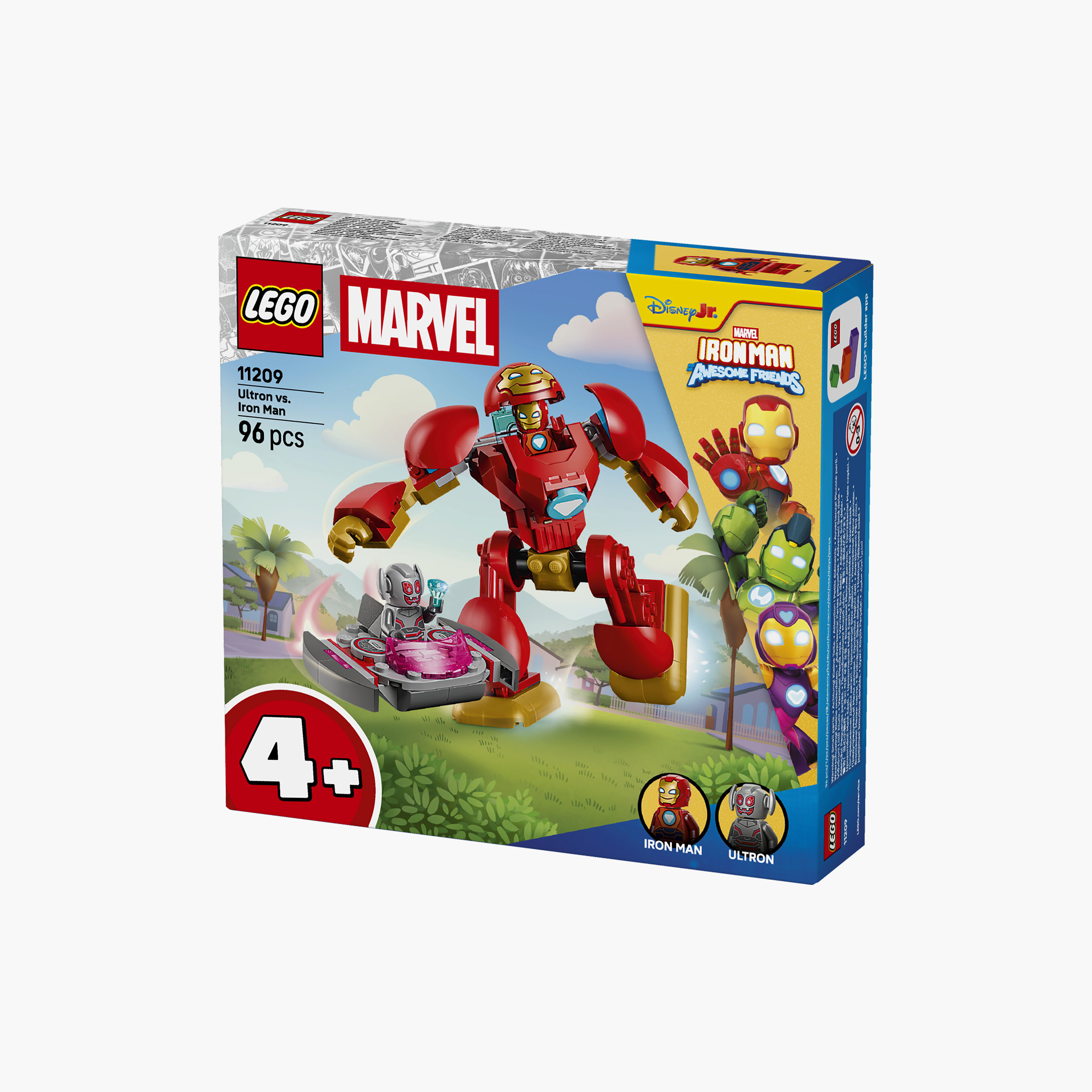 Lego Marvel Ultron vs Iron Man Block Playset-toys-buildingblocks-blocks-image-8
