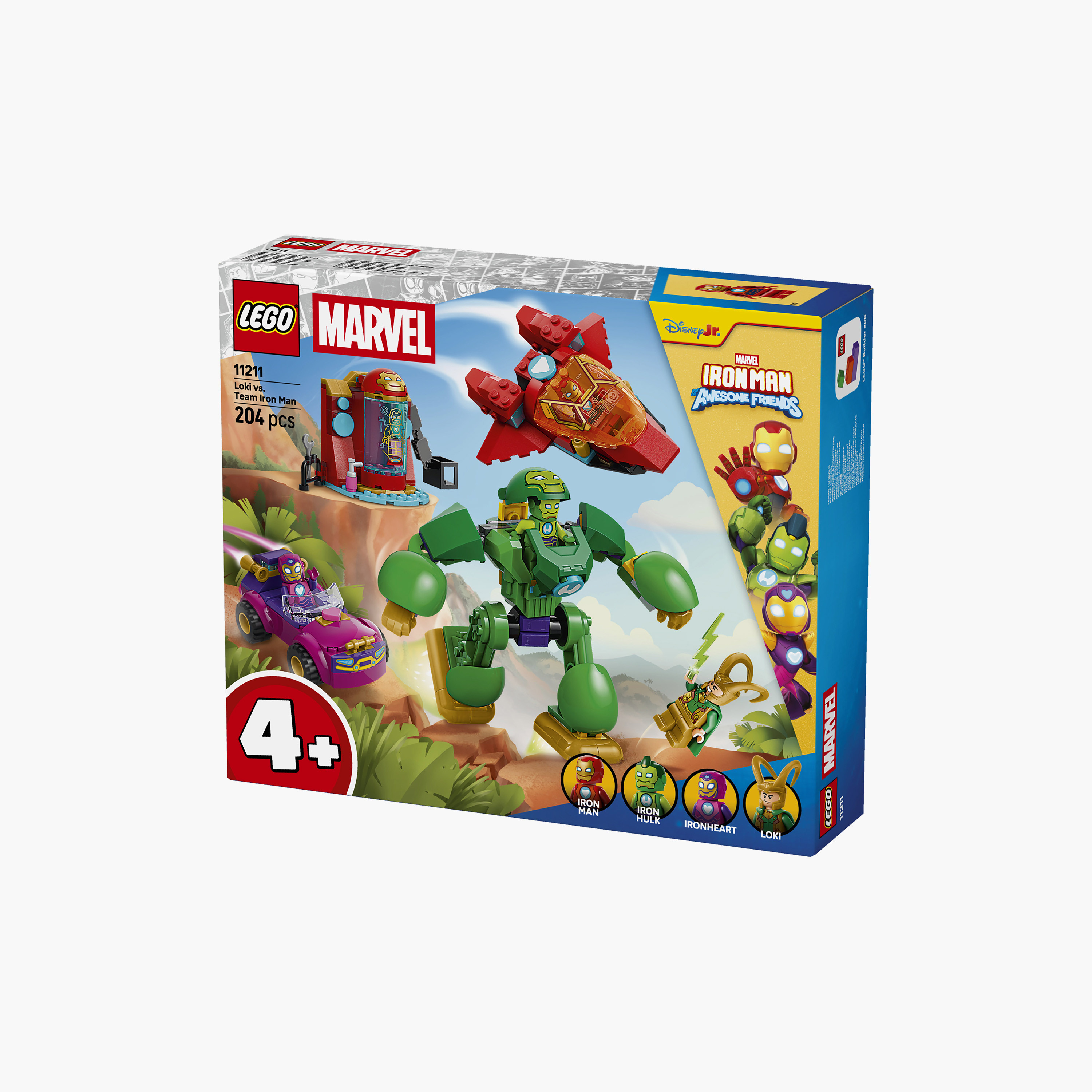 Lego Marvel Loki vs Team Iron Man Block Playset-toys-buildingblocks-blocks-image-8