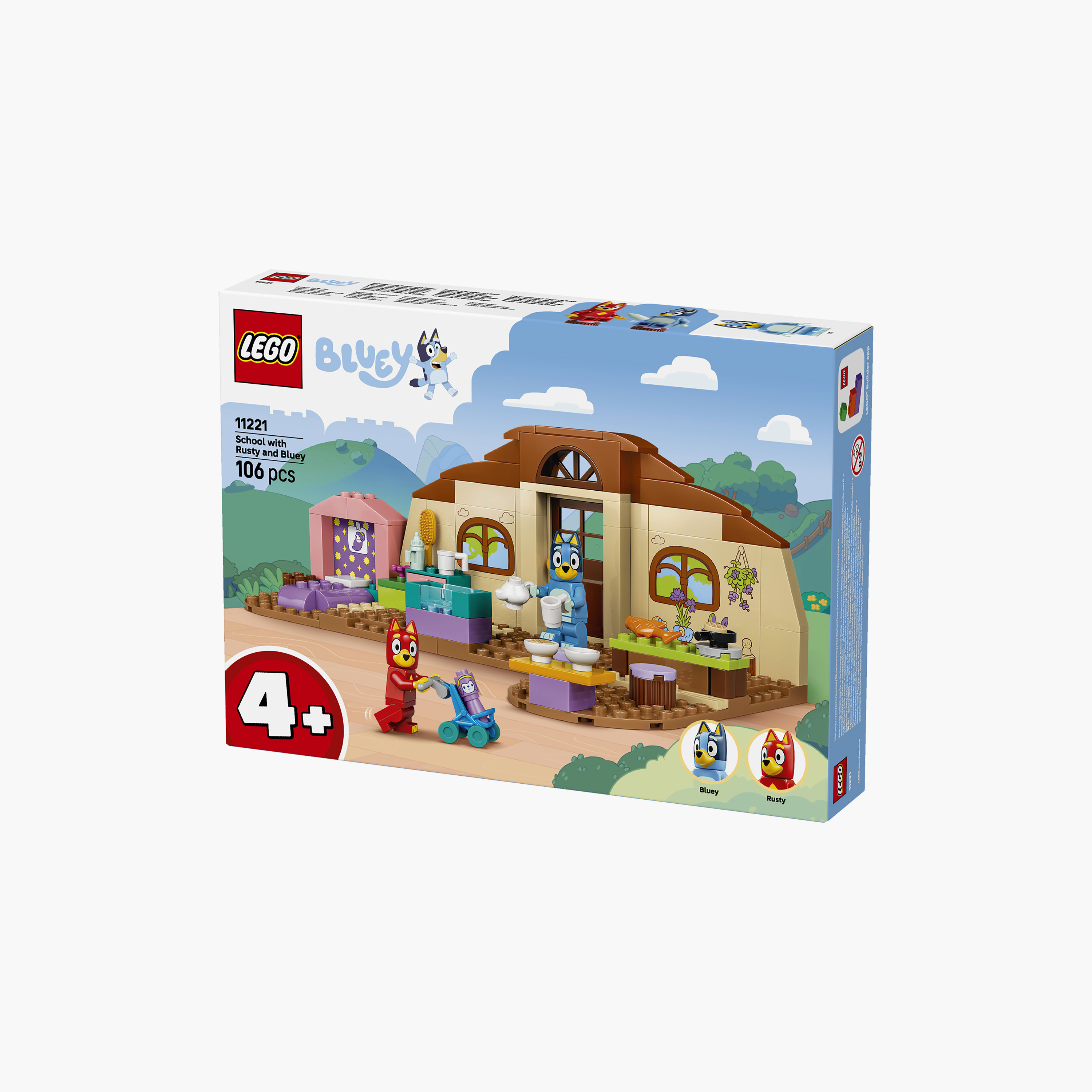مجموعة ألعاب مكعبات مدرسة بلوي مع روستي وبولوي من ليغو بلوي-toys-buildingblocks-blocks-image-8