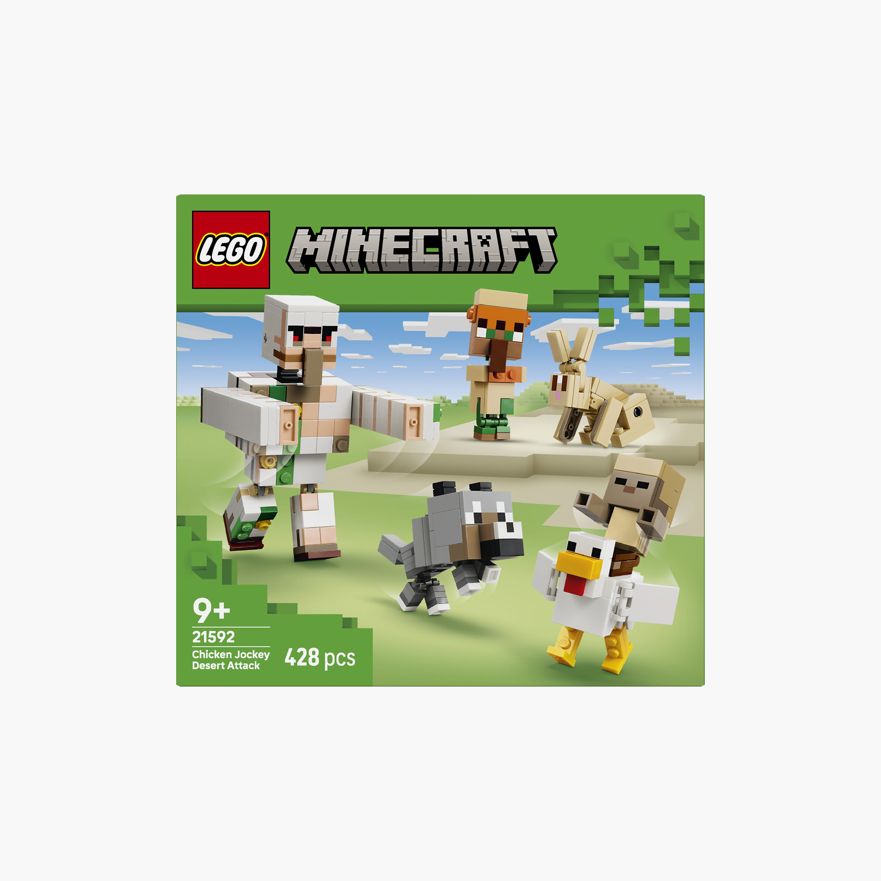 Lego Minecraft Chicken Jockey Desert Attack Block Playset-toys-buildingblocks-blocks-image-6