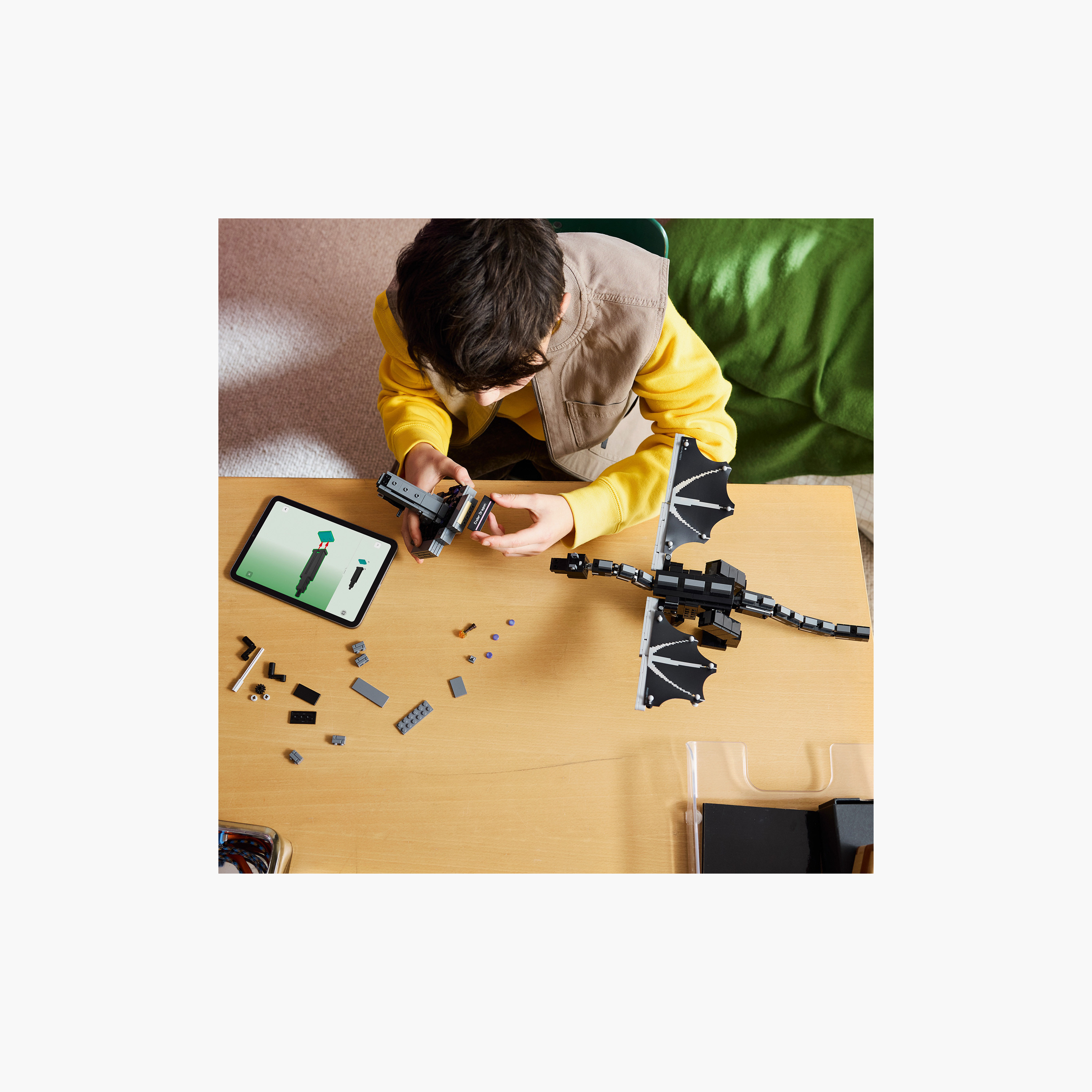 مجموعة ألعاب مكعبات تنين الإندر من ليغو ماينكرافت-toys-buildingblocks-blocks-image-3
