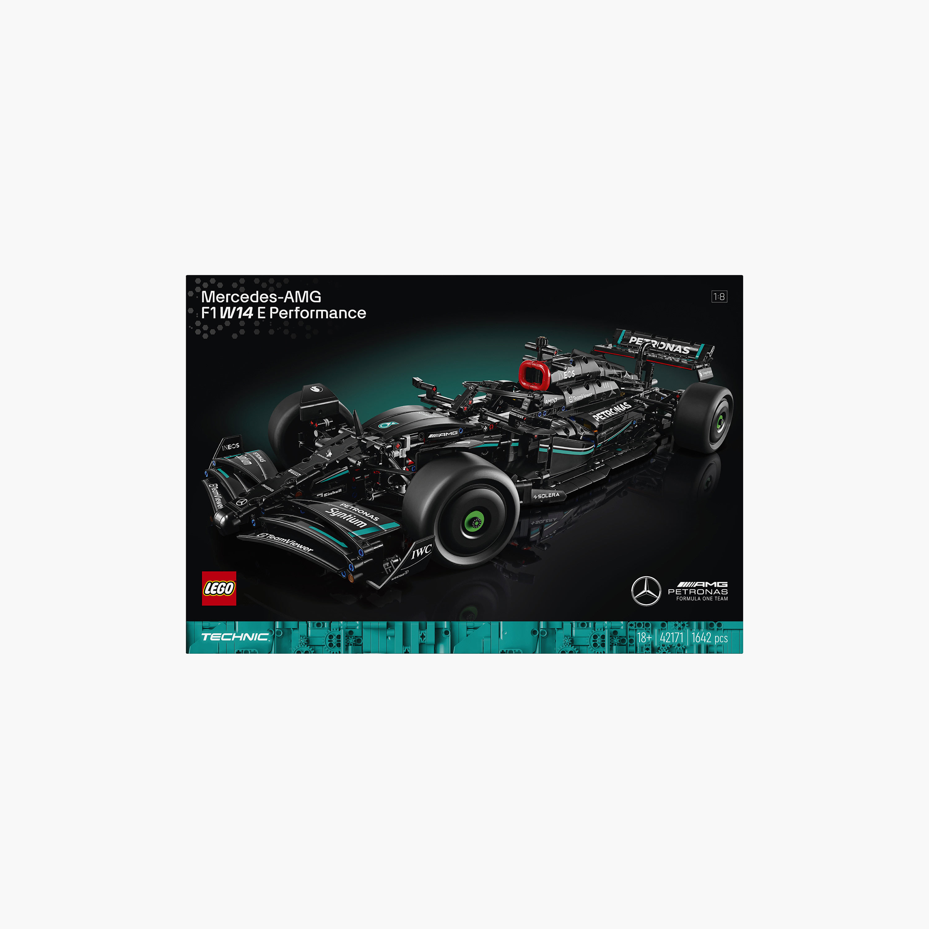 Lego Technic Mercedes-AMG F1 Car Block Playset-toys-buildingblocks-blocks-image-4