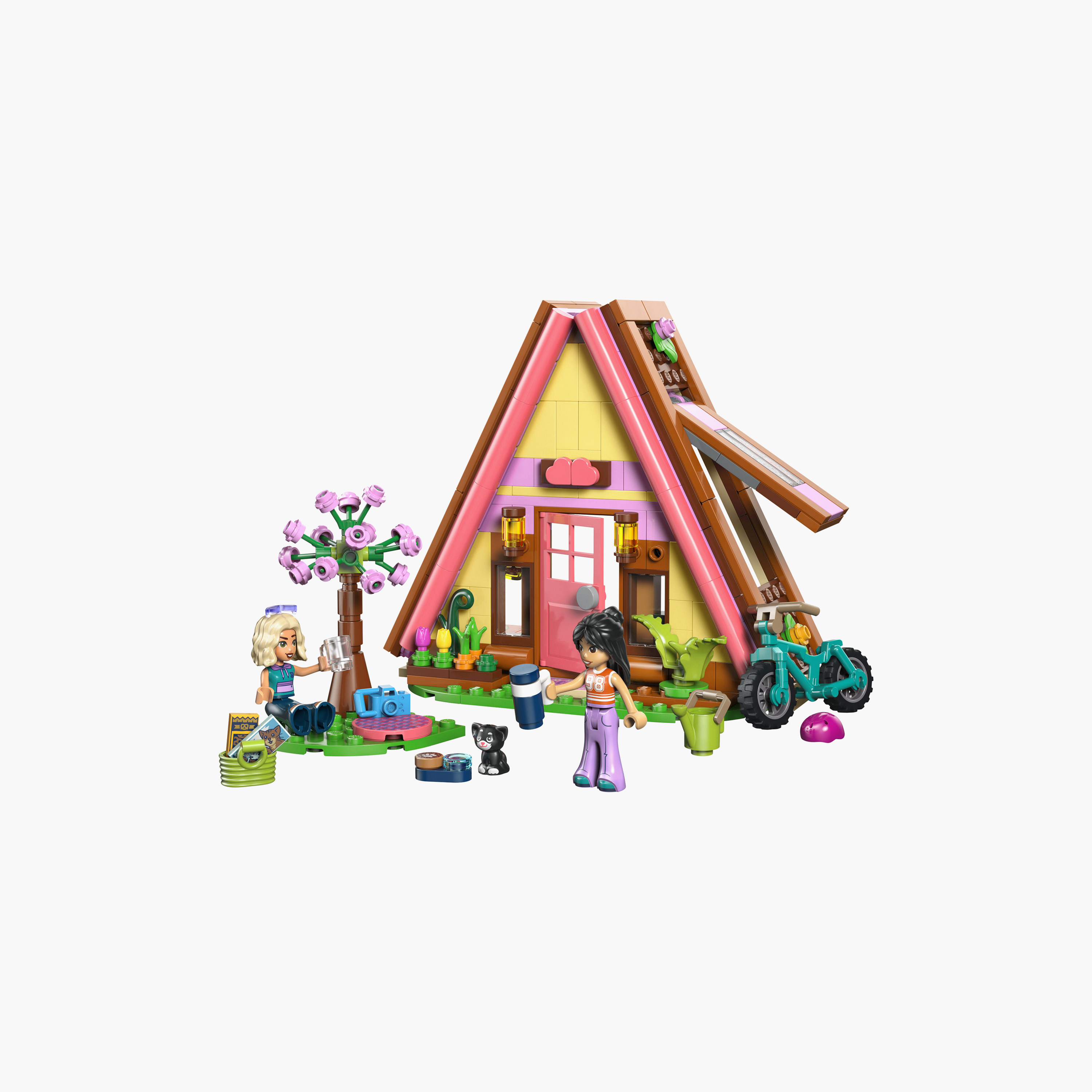 Lego Friends Nature Glamping Cabin Block Playset-toys-buildingblocks-blocks-image-2