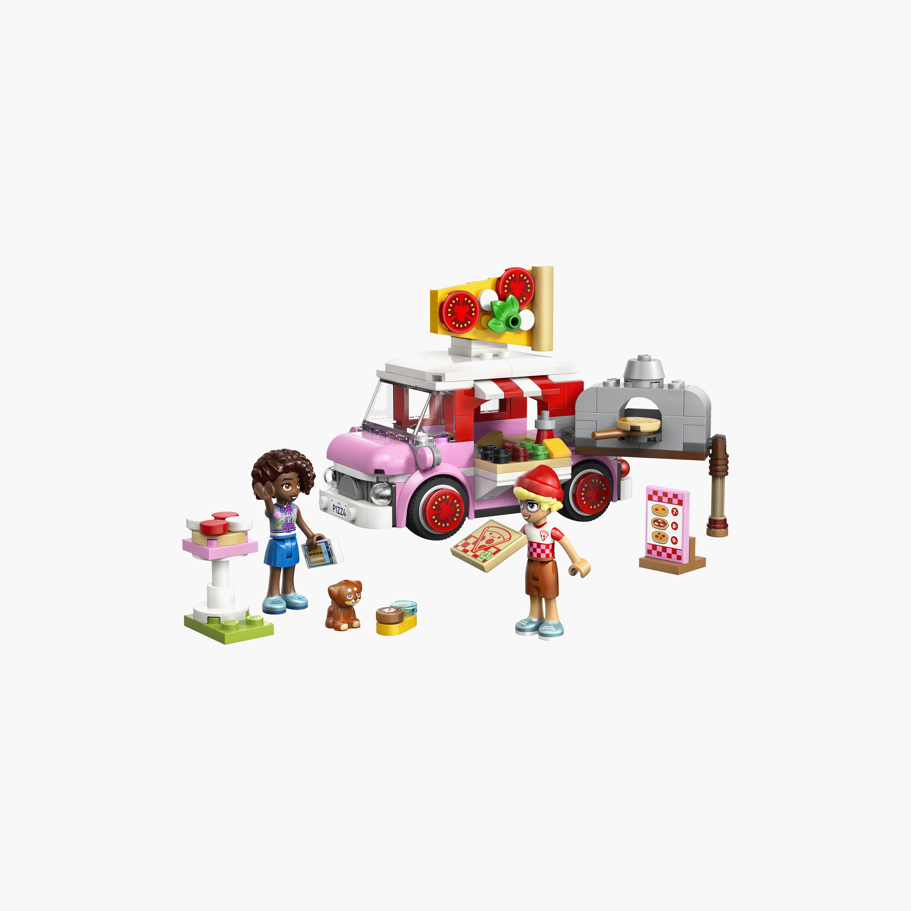 مجموعة ألعاب مكعبات شاحنة البيتزا من ليغو فريندز-toys-buildingblocks-blocks-image-2