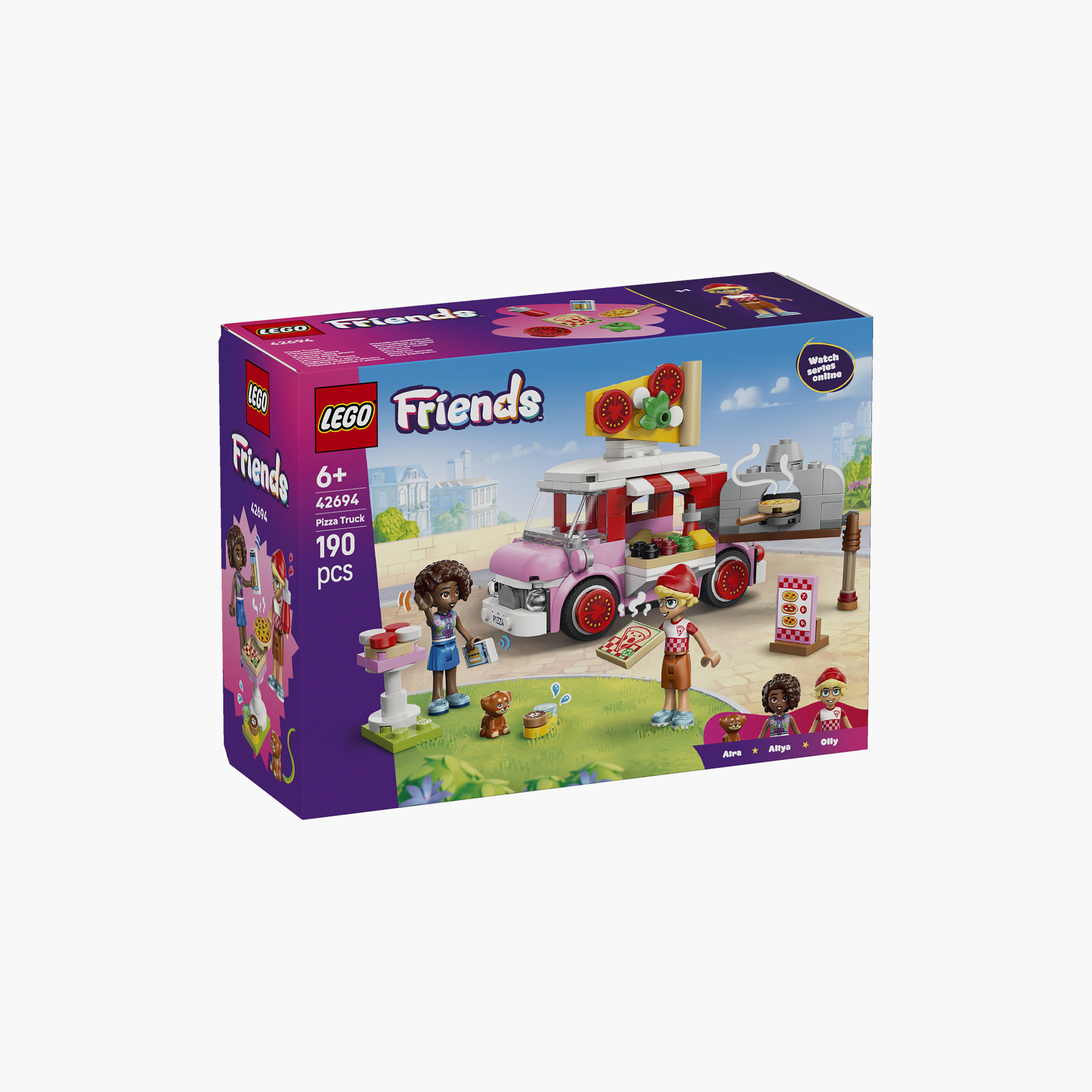 مجموعة ألعاب مكعبات شاحنة البيتزا من ليغو فريندز-toys-buildingblocks-blocks-image-7