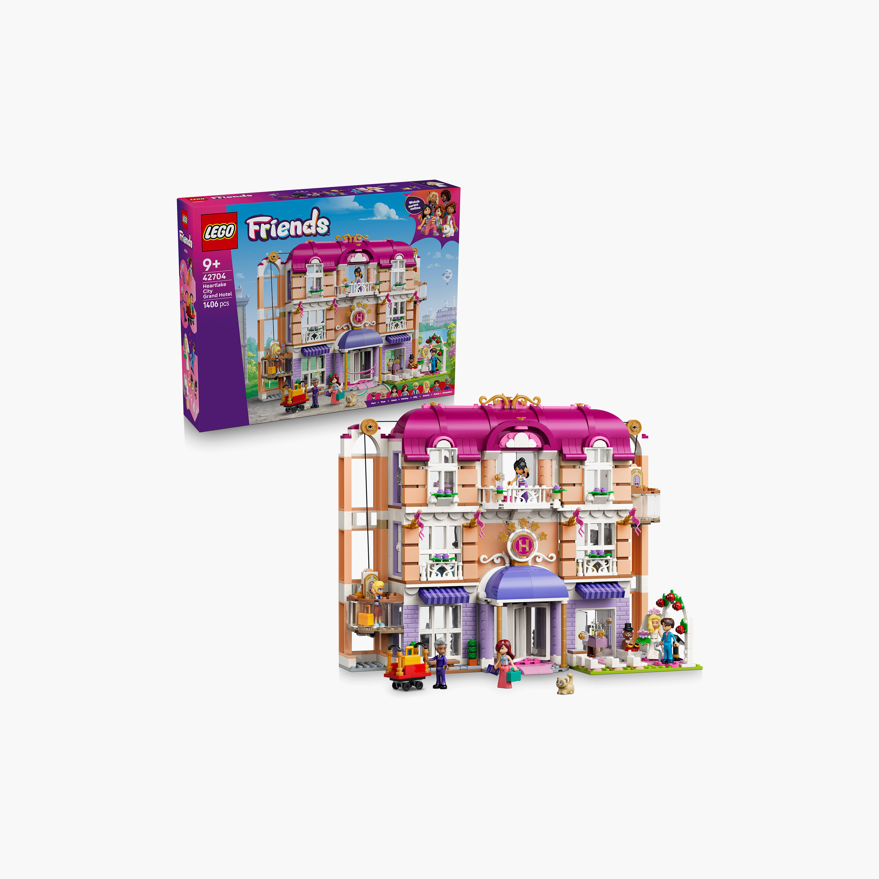 Lego Friends Heartlake City Grand Hotel Block Playset-toys-buildingblocks-blocks-image-1