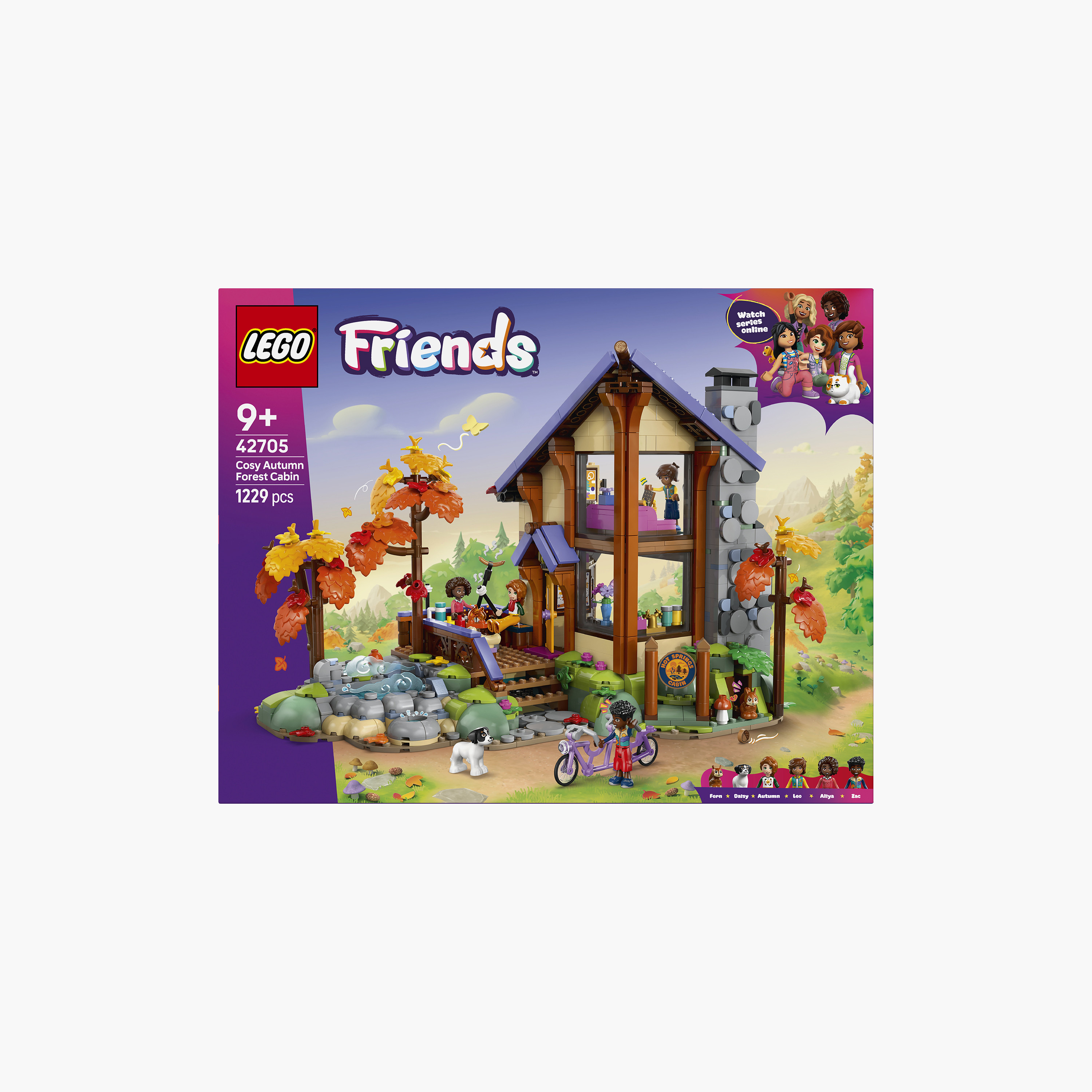 Lego Friends Cozy Fall Forest Cabin Block Playset-toys-buildingblocks-blocks-image-6