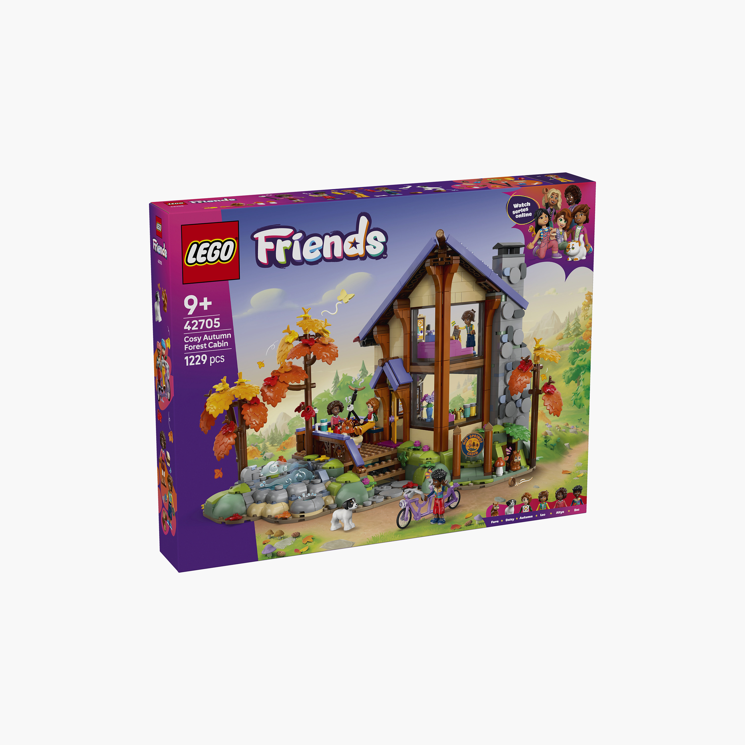 Lego Friends Cozy Fall Forest Cabin Block Playset-toys-buildingblocks-blocks-image-7