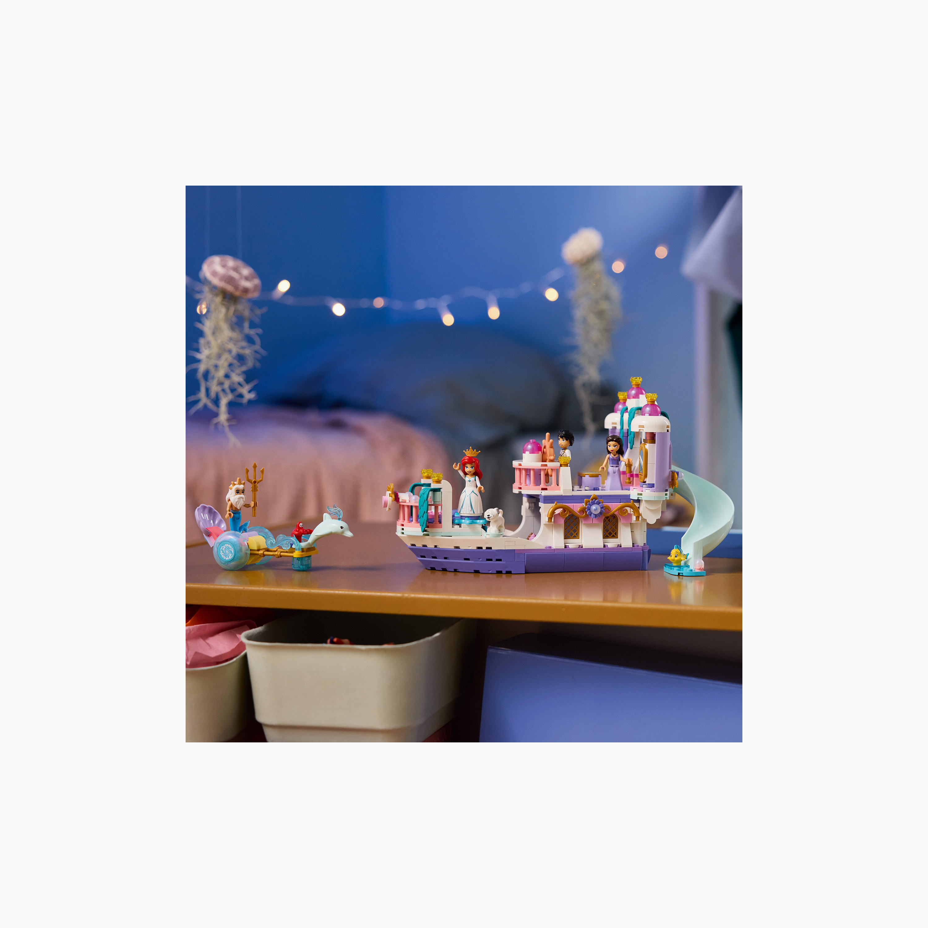 Lego Disney Princess Ariel’s Royal Wedding Boat Block Playset-toys-buildingblocks-blocks-image-4