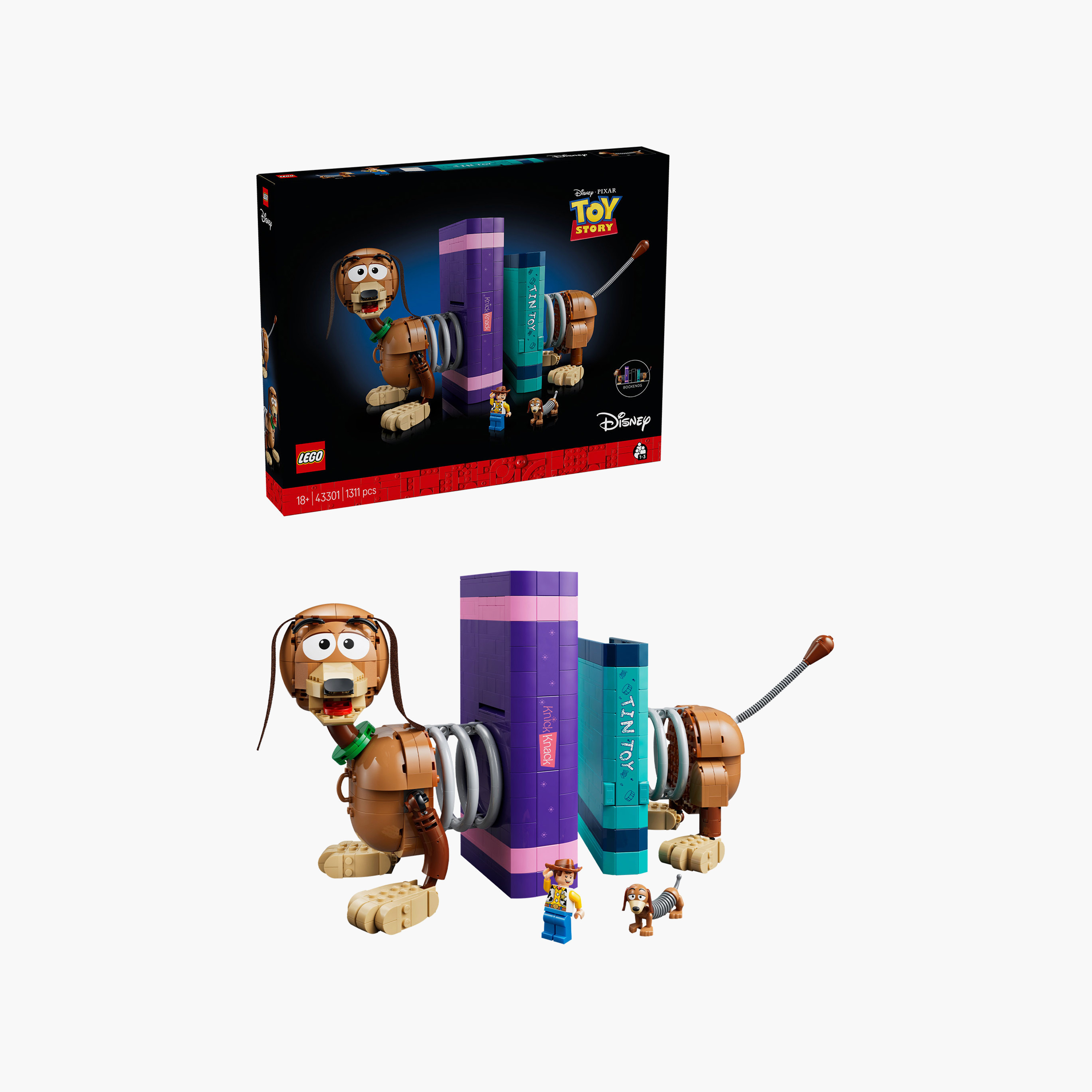 Lego Disney Toy Story Slinky Dog Bookends Block Playset-toys-buildingblocks-blocks-image-1